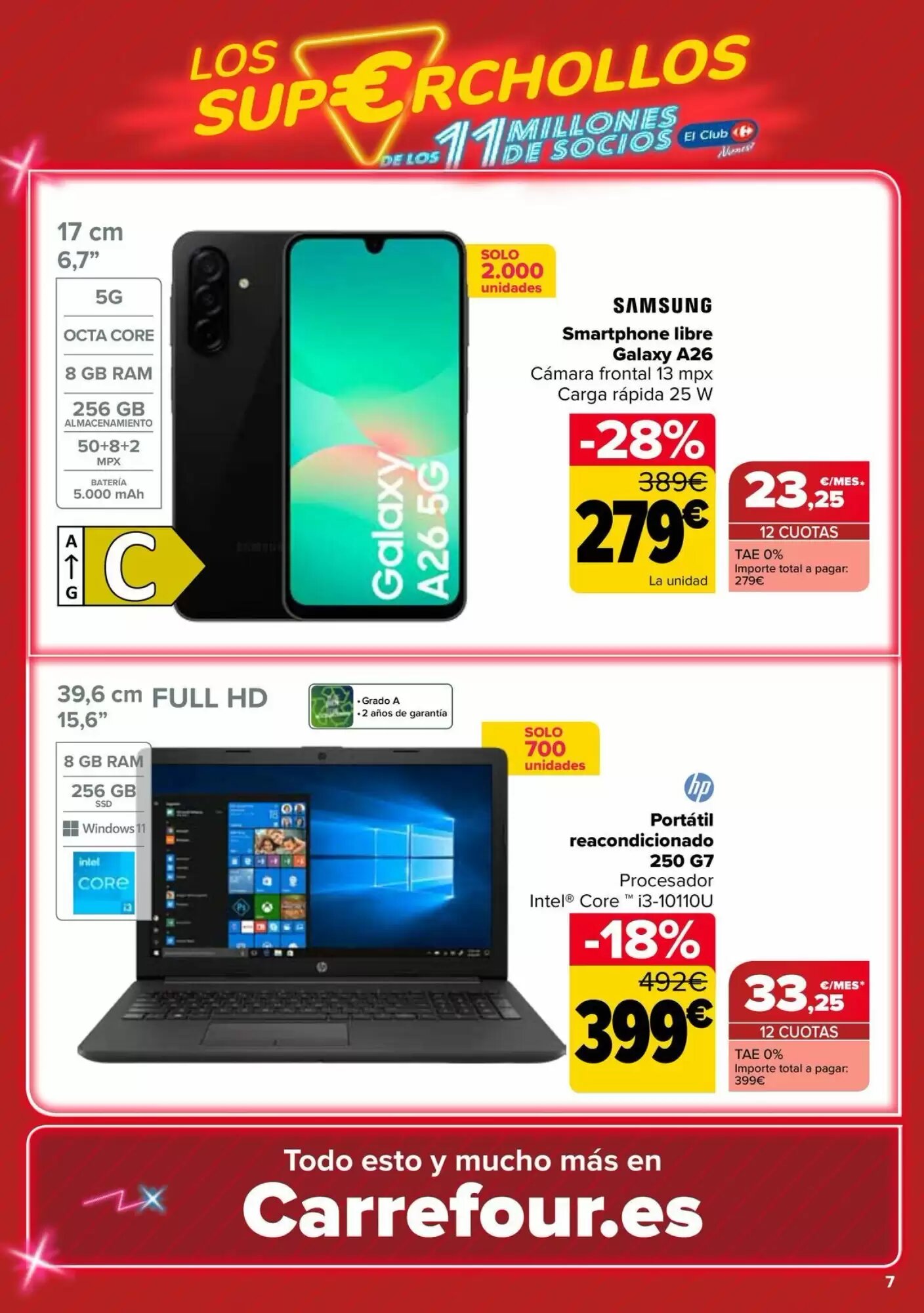 Folleto promocional de Carrefour válido desde el 12/05/2026 - Página 7.