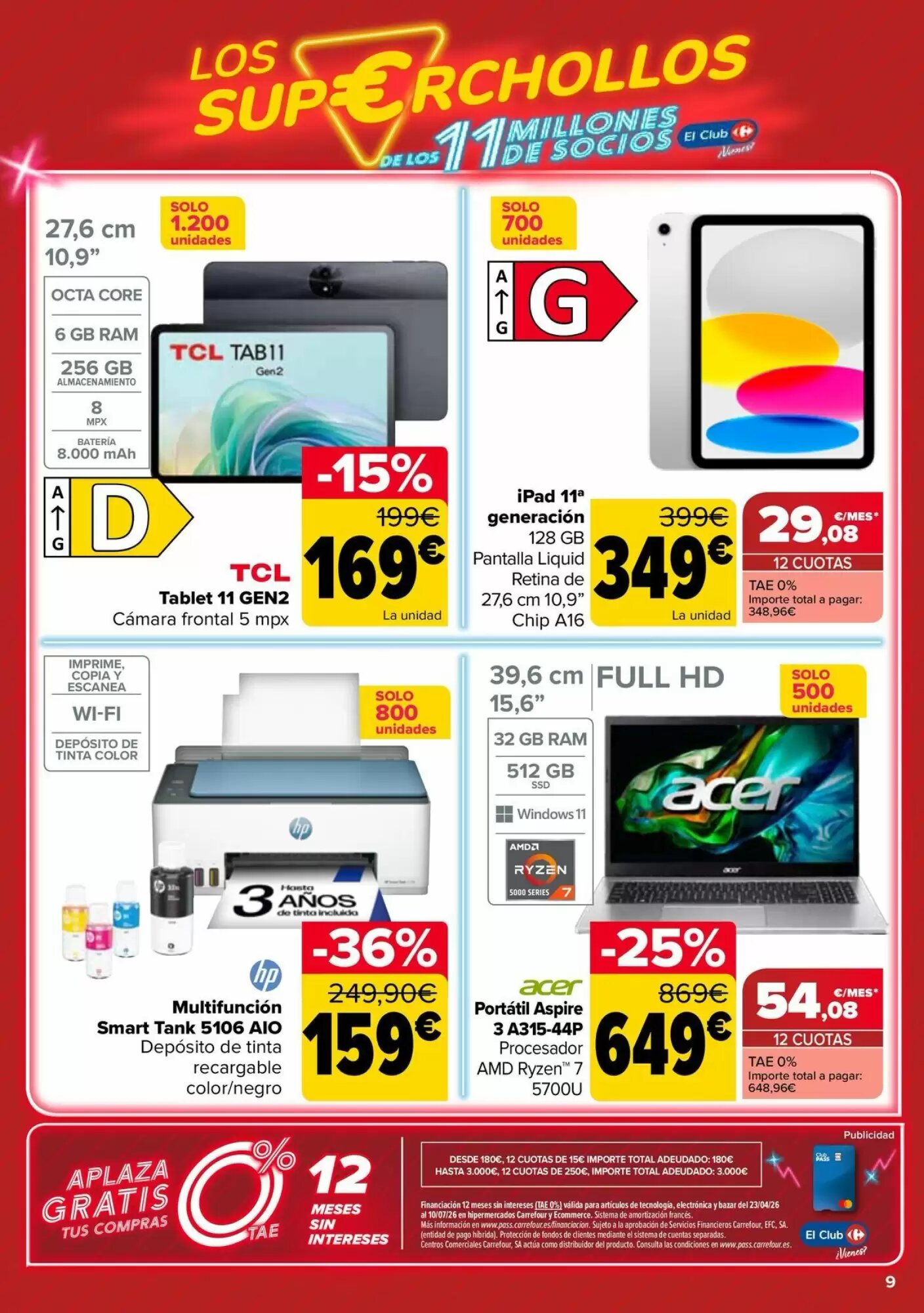 Folleto promocional de Carrefour válido desde el 12/05/2026 - Página 9.