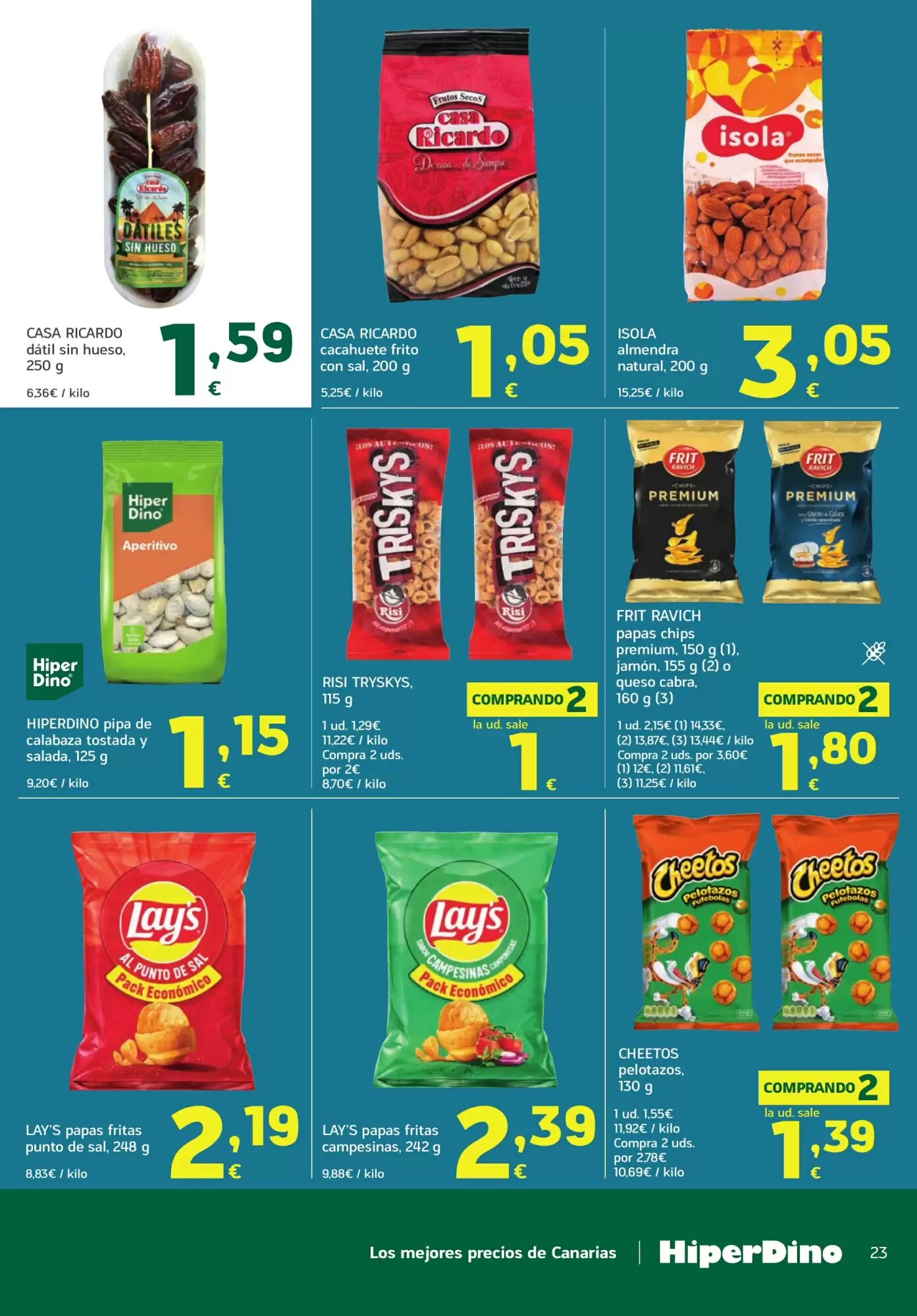 Folleto promocional de HiperDino válido desde el 12/05/2026 - Página 23.