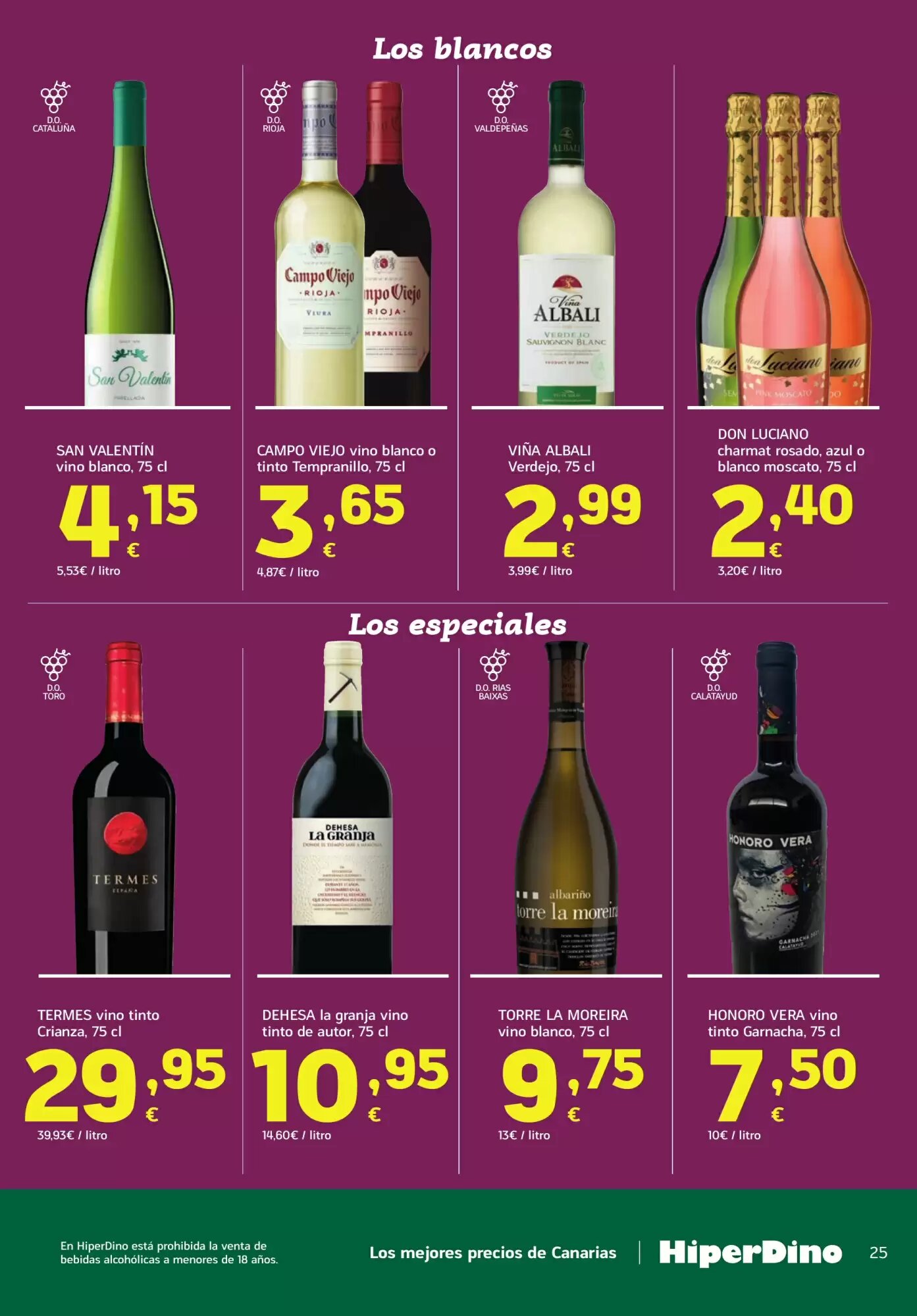 Folleto promocional de HiperDino válido desde el 12/05/2026 - Página 25.