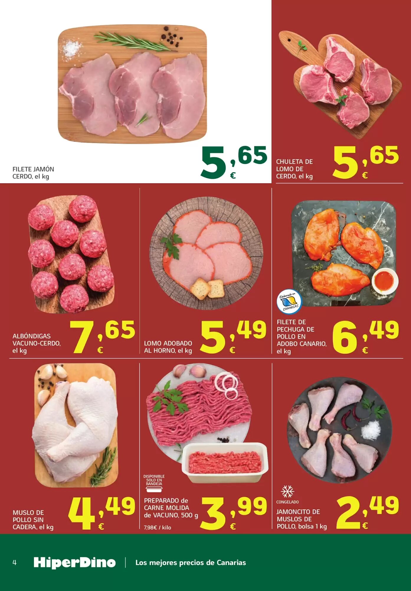 Folleto promocional de HiperDino válido desde el 12/05/2026 - Página 4.
