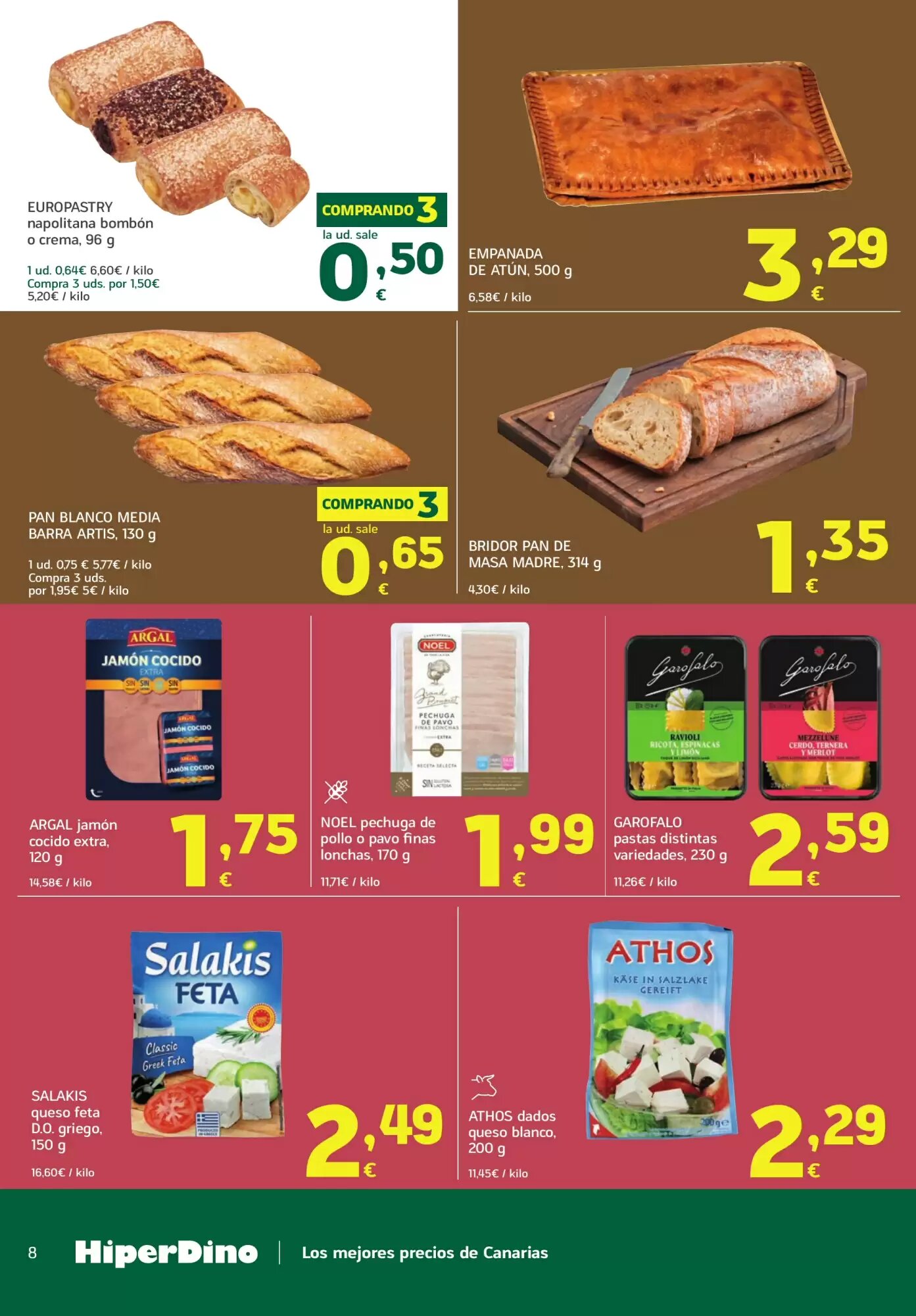 Folleto promocional de HiperDino válido desde el 12/05/2026 - Página 8.