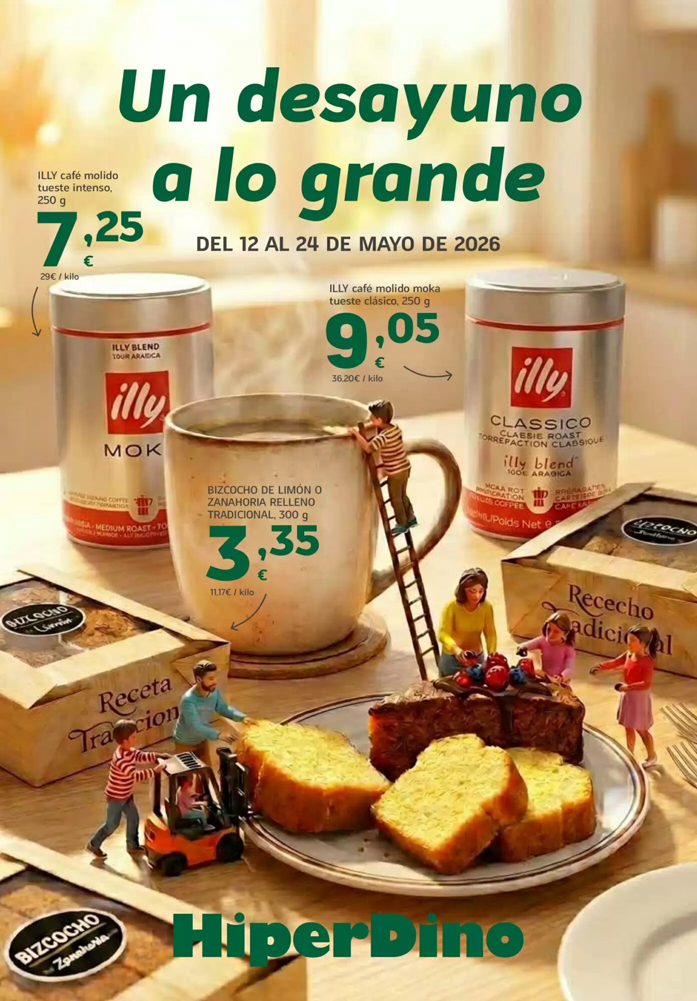 Folleto promocional de HiperDino válido desde el 12/05/2026 - Página 1.
