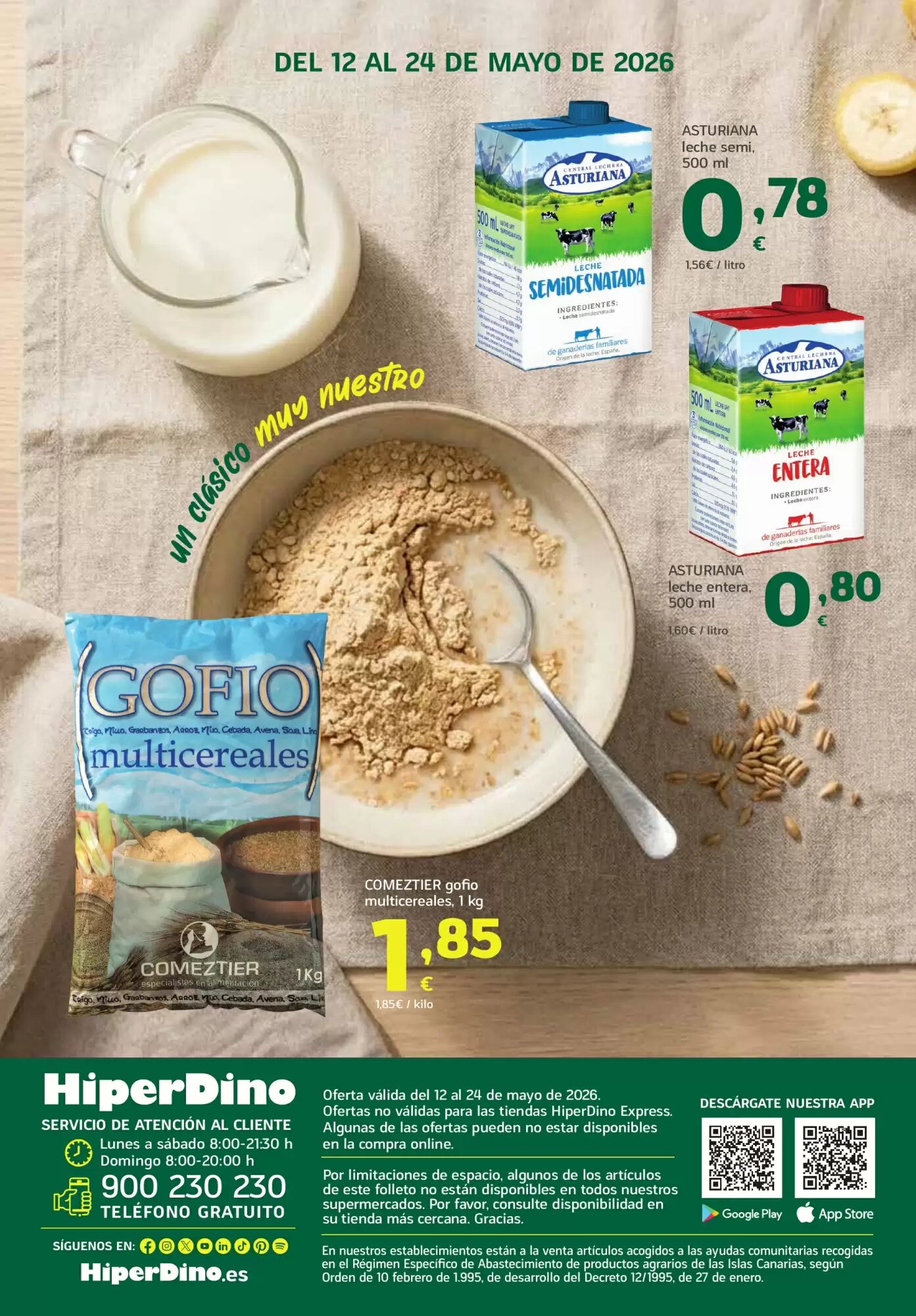 Folleto promocional de HiperDino válido desde el 12/05/2026 - Página 10.