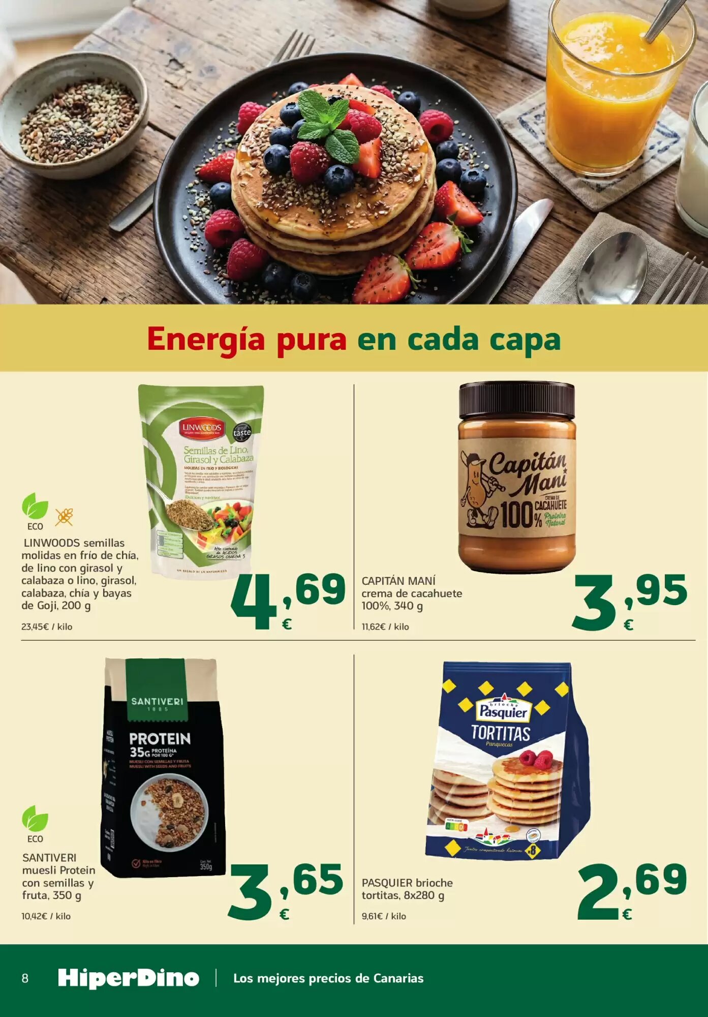 Folleto promocional de HiperDino válido desde el 12/05/2026 - Página 8.