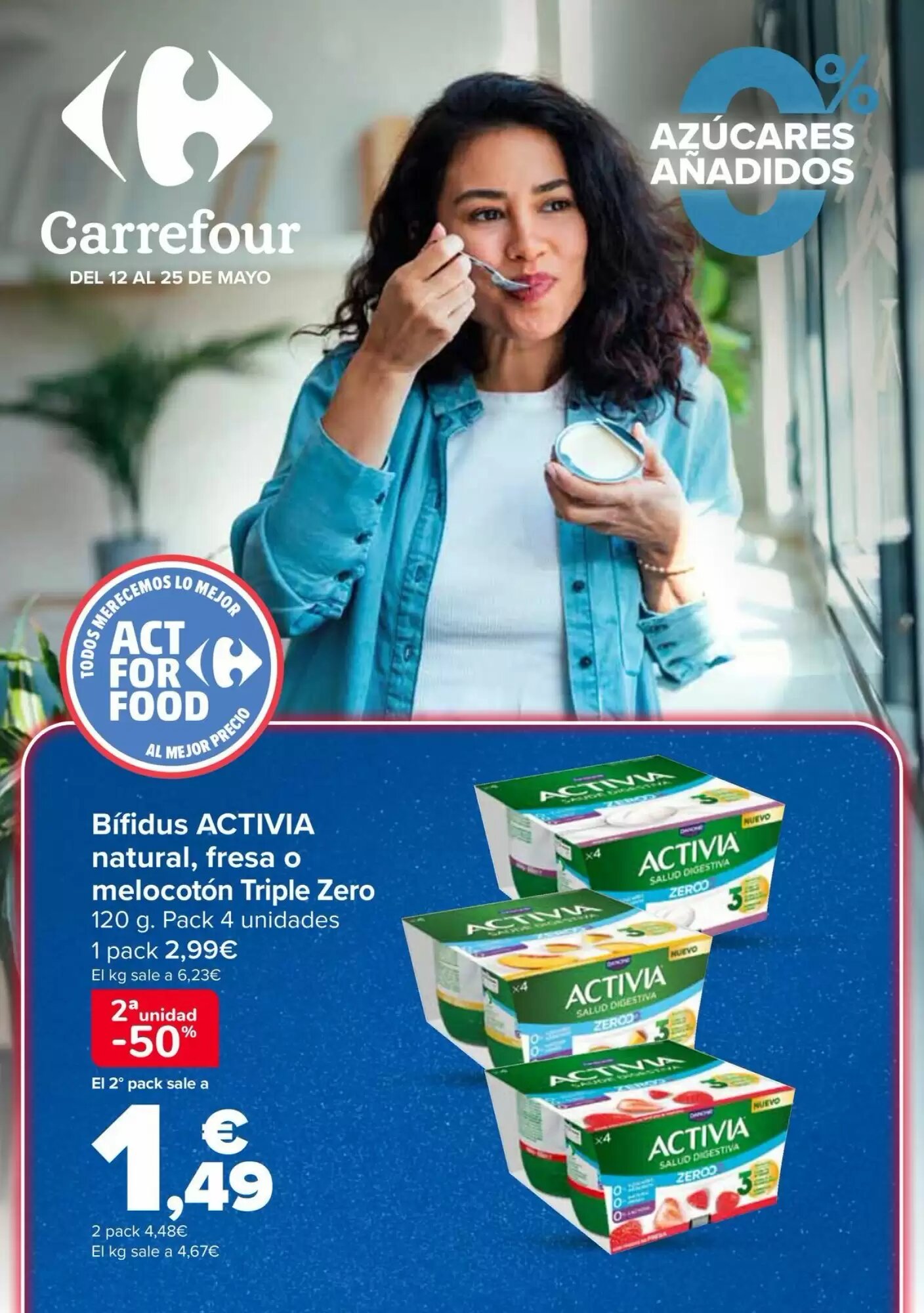 Folleto promocional de Carrefour válido desde el 12/05/2026 - Página 1.