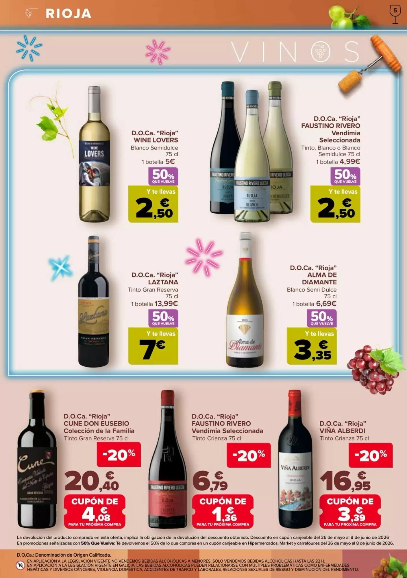Folleto promocional de Carrefour válido desde el 12/05/2026 - Página 5.