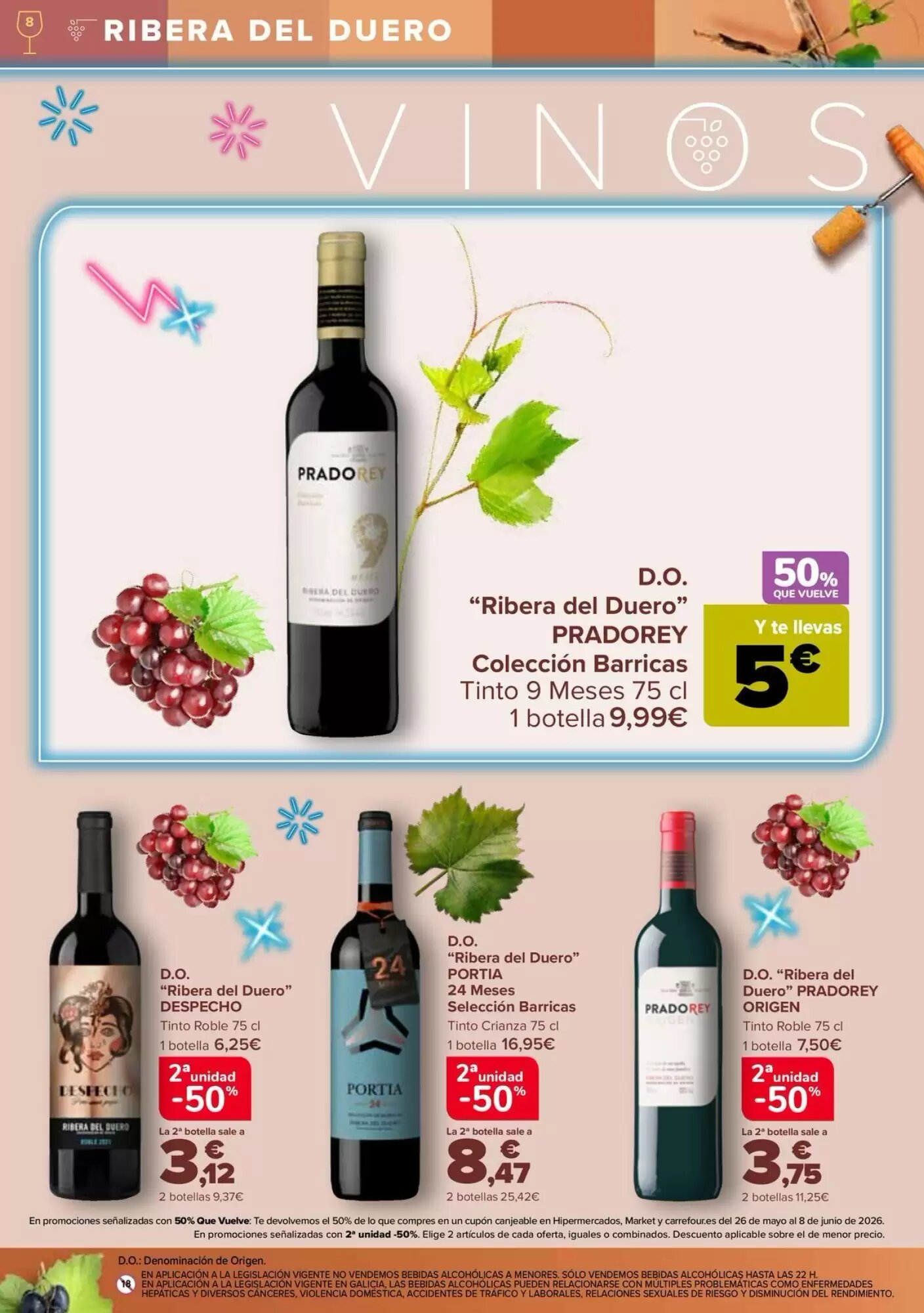 Folleto promocional de Carrefour válido desde el 12/05/2026 - Página 8.
