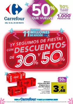 Folleto promocional de Carrefour válido desde el 12/05/2026