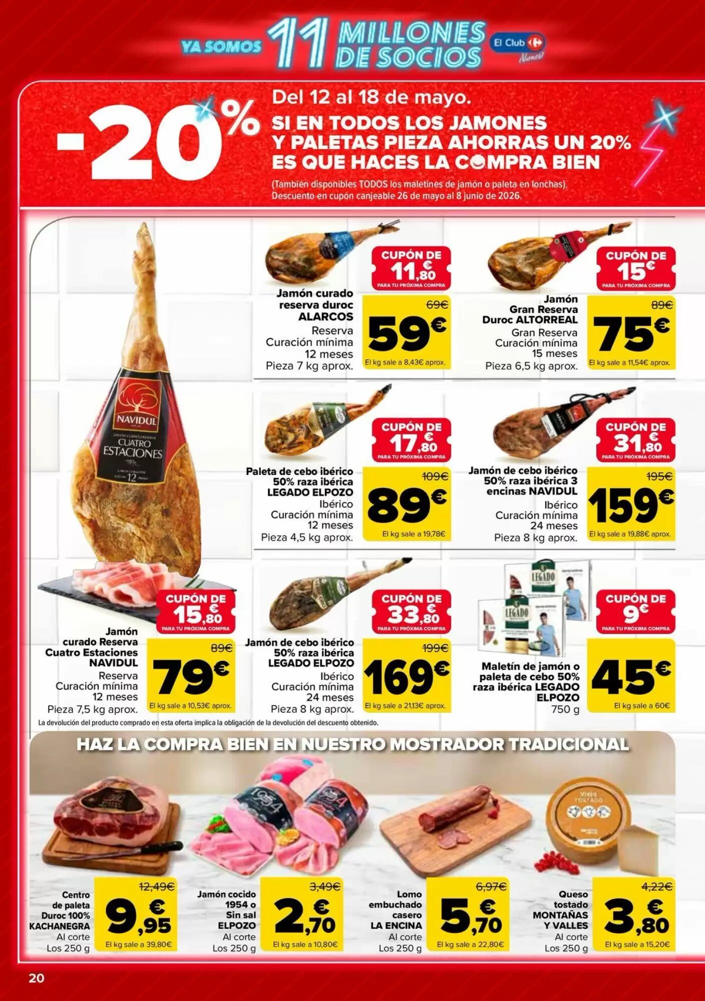 Folleto promocional de Carrefour válido desde el 12/05/2026 - Página 20.