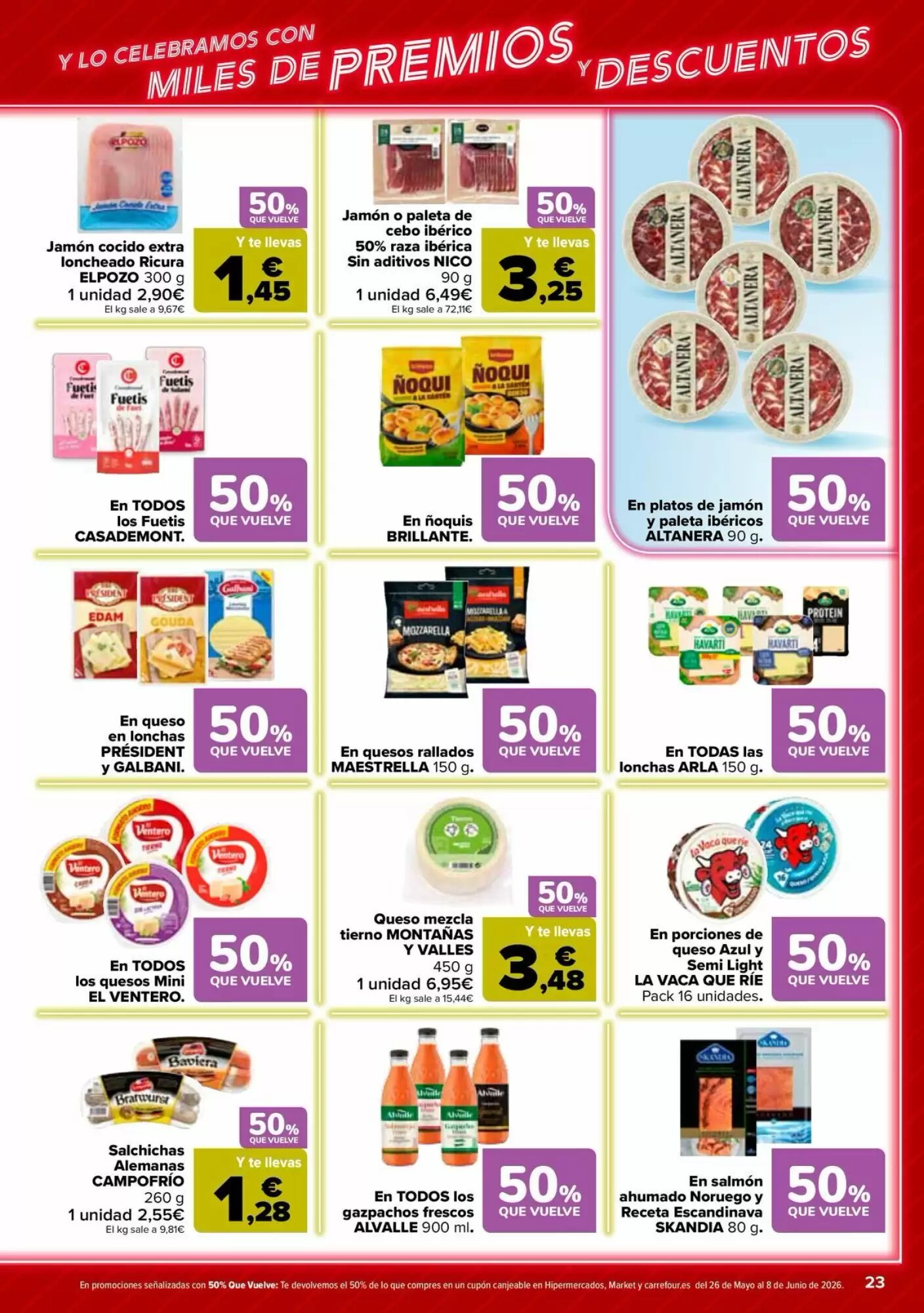 Folleto promocional de Carrefour válido desde el 12/05/2026 - Página 23.