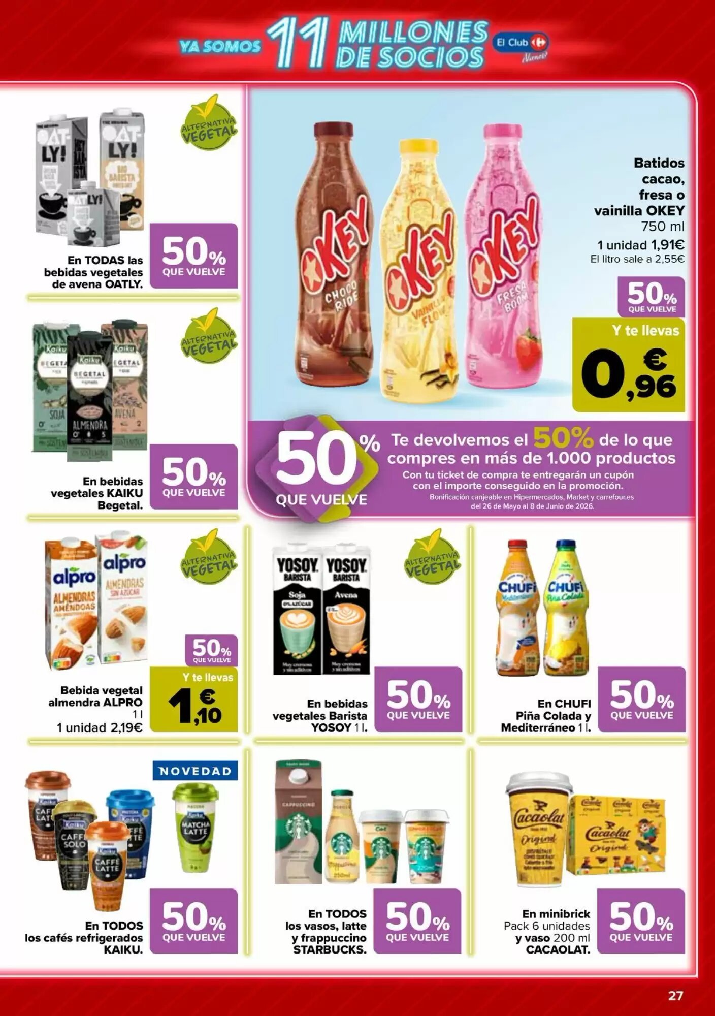 Folleto promocional de Carrefour válido desde el 12/05/2026 - Página 27.
