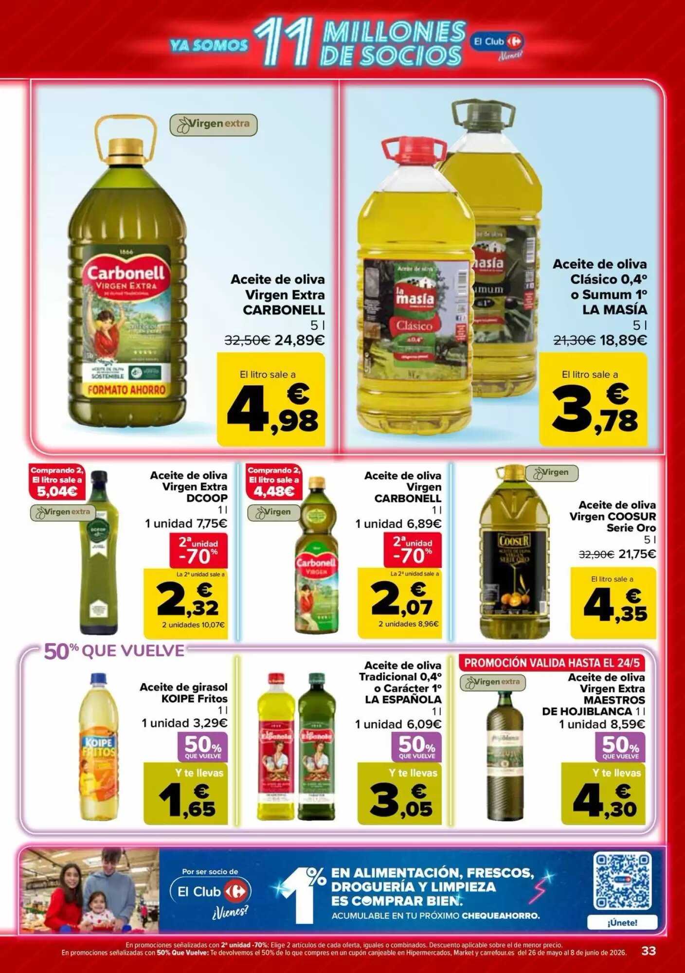 Folleto promocional de Carrefour válido desde el 12/05/2026 - Página 33.