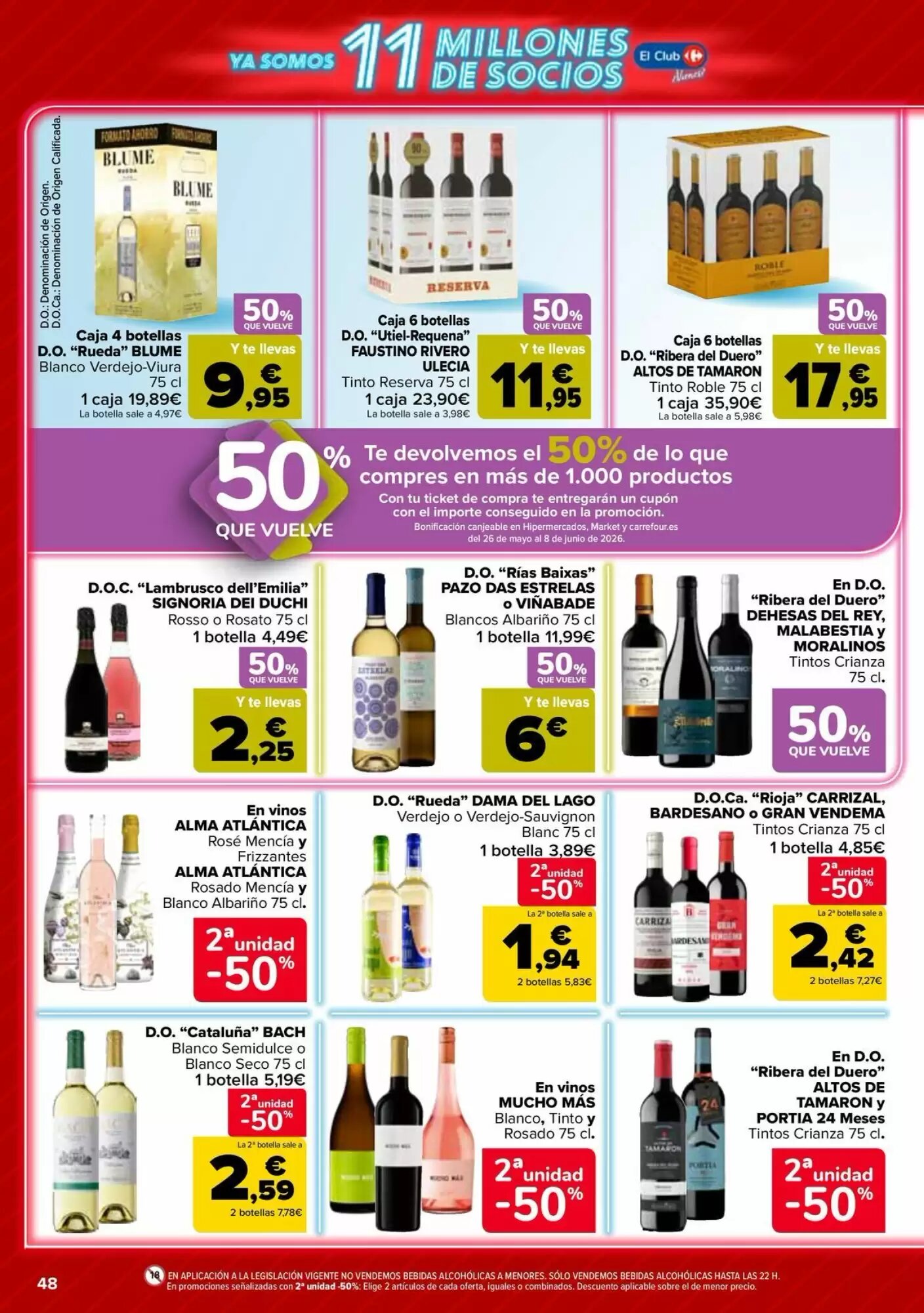 Folleto promocional de Carrefour válido desde el 12/05/2026 - Página 48.