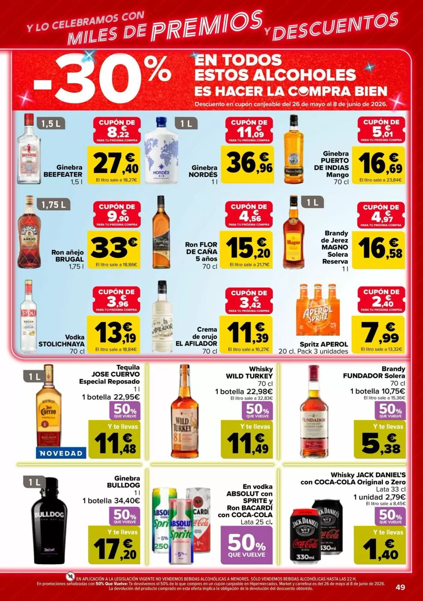 Folleto promocional de Carrefour válido desde el 12/05/2026 - Página 49.