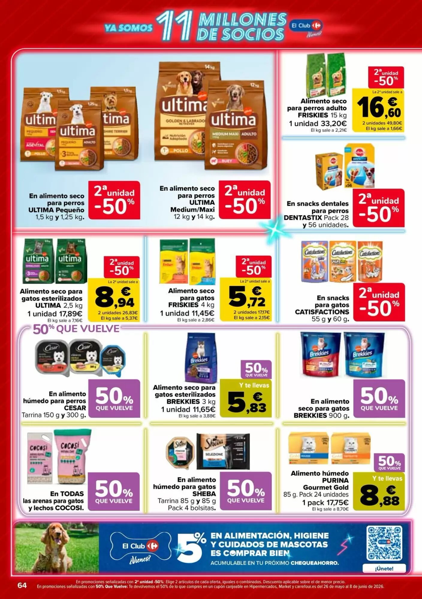 Folleto promocional de Carrefour válido desde el 12/05/2026 - Página 64.