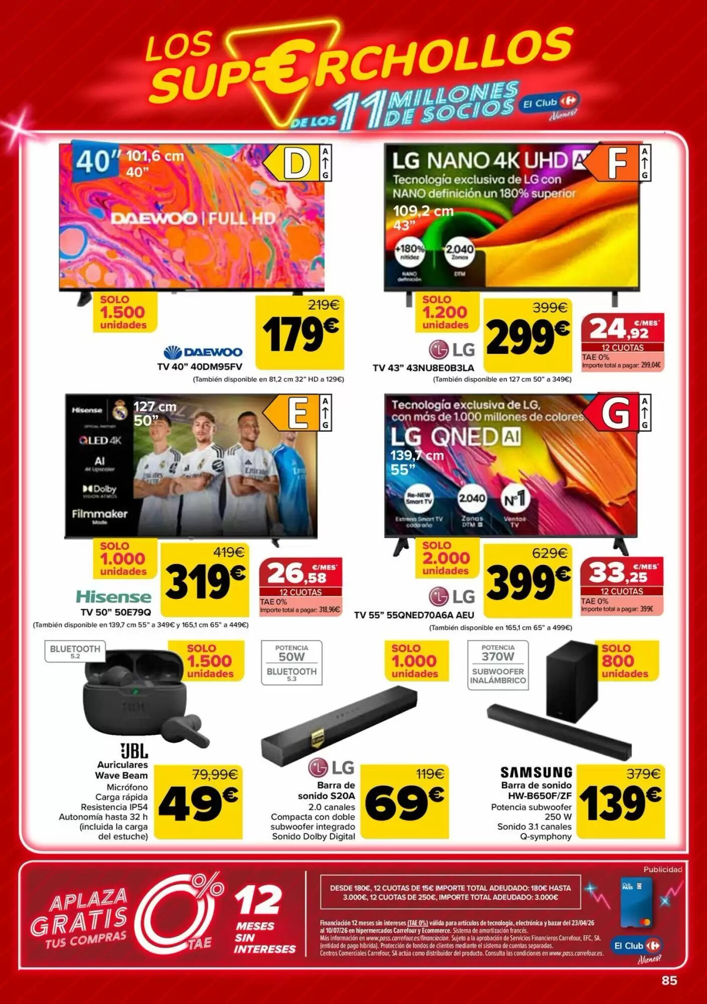 Folleto promocional de Carrefour válido desde el 12/05/2026 - Página 85.