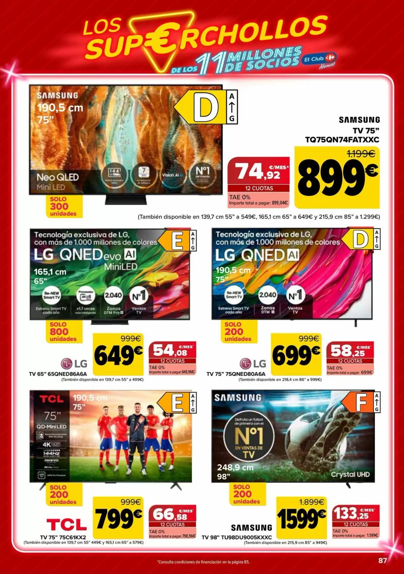 Folleto promocional de Carrefour válido desde el 12/05/2026 - Página 87.