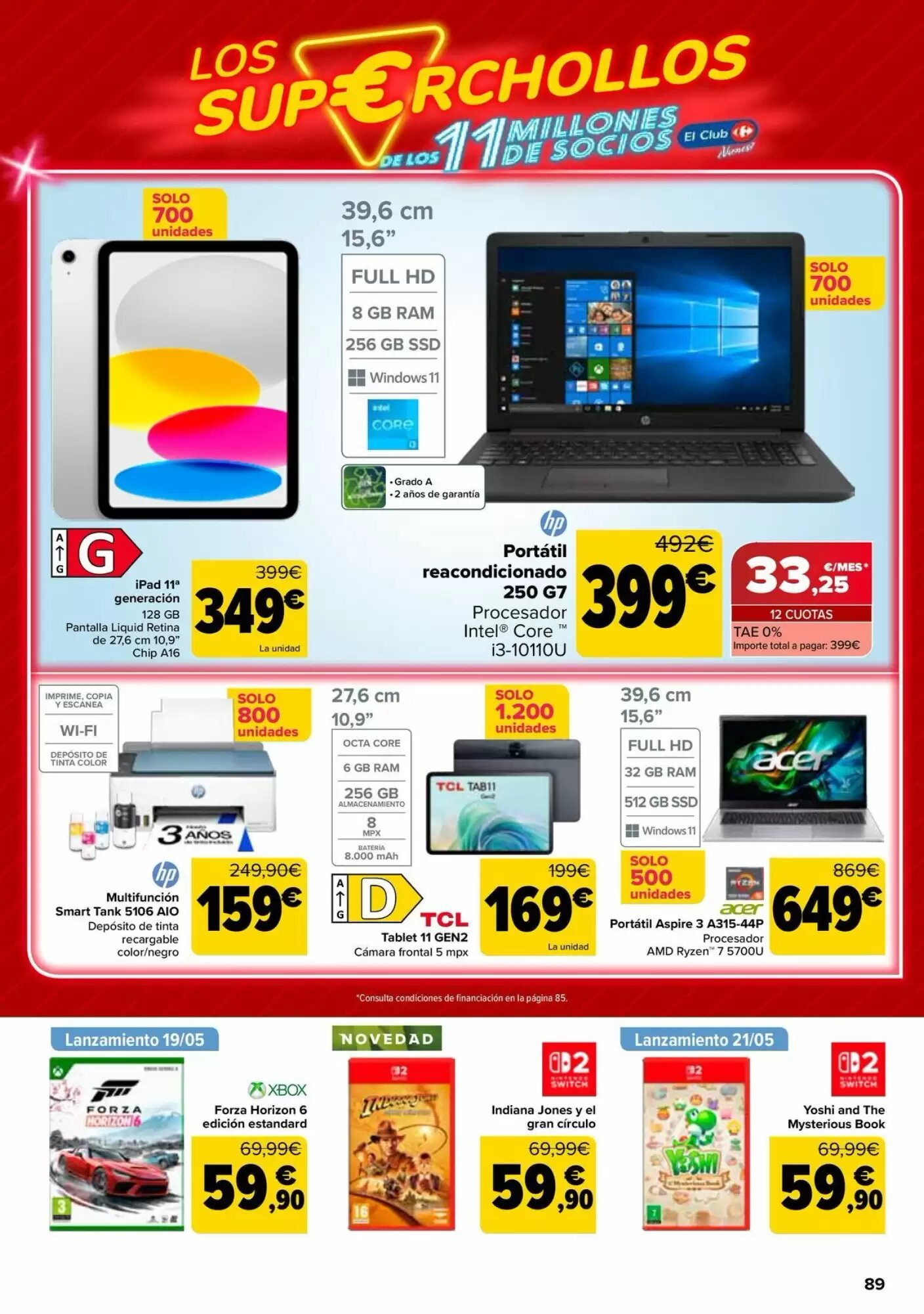 Folleto promocional de Carrefour válido desde el 12/05/2026 - Página 89.