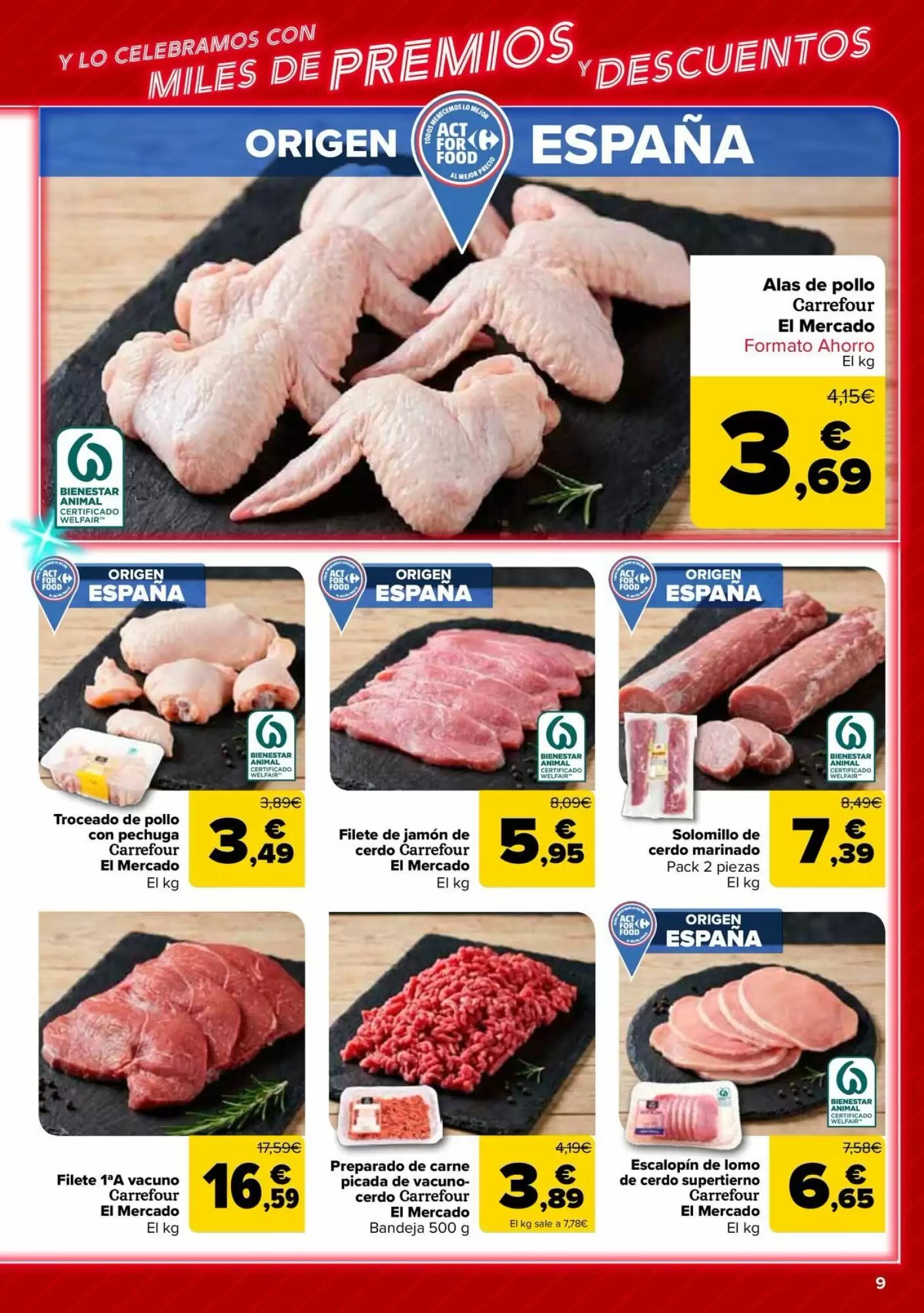 Folleto promocional de Carrefour válido desde el 12/05/2026 - Página 9.