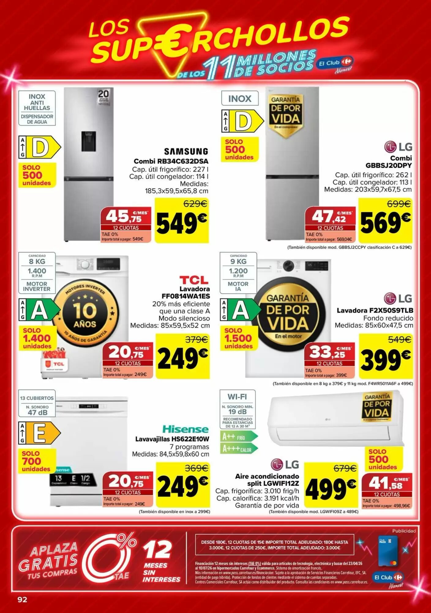 Folleto promocional de Carrefour válido desde el 12/05/2026 - Página 92.