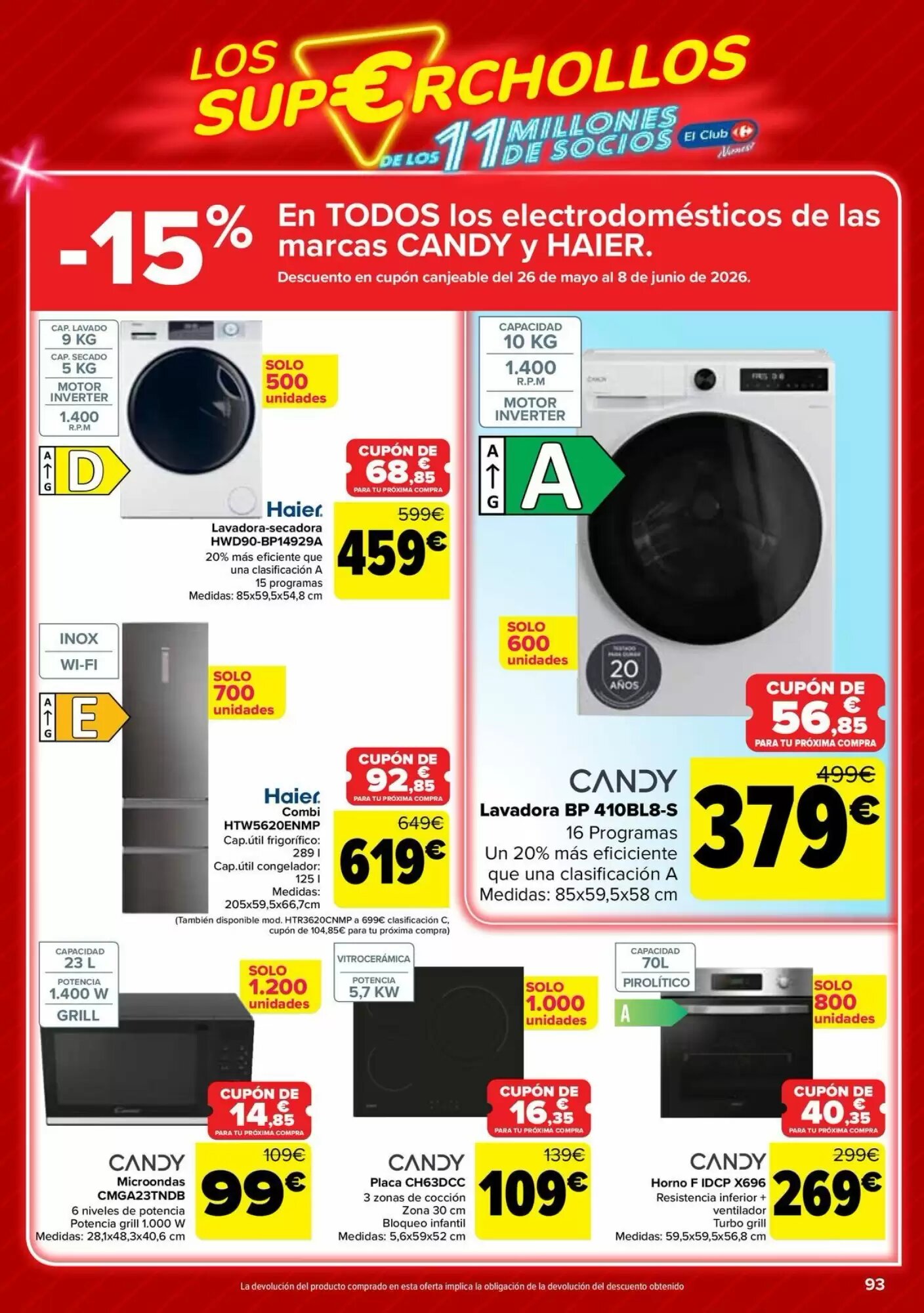 Folleto promocional de Carrefour válido desde el 12/05/2026 - Página 93.
