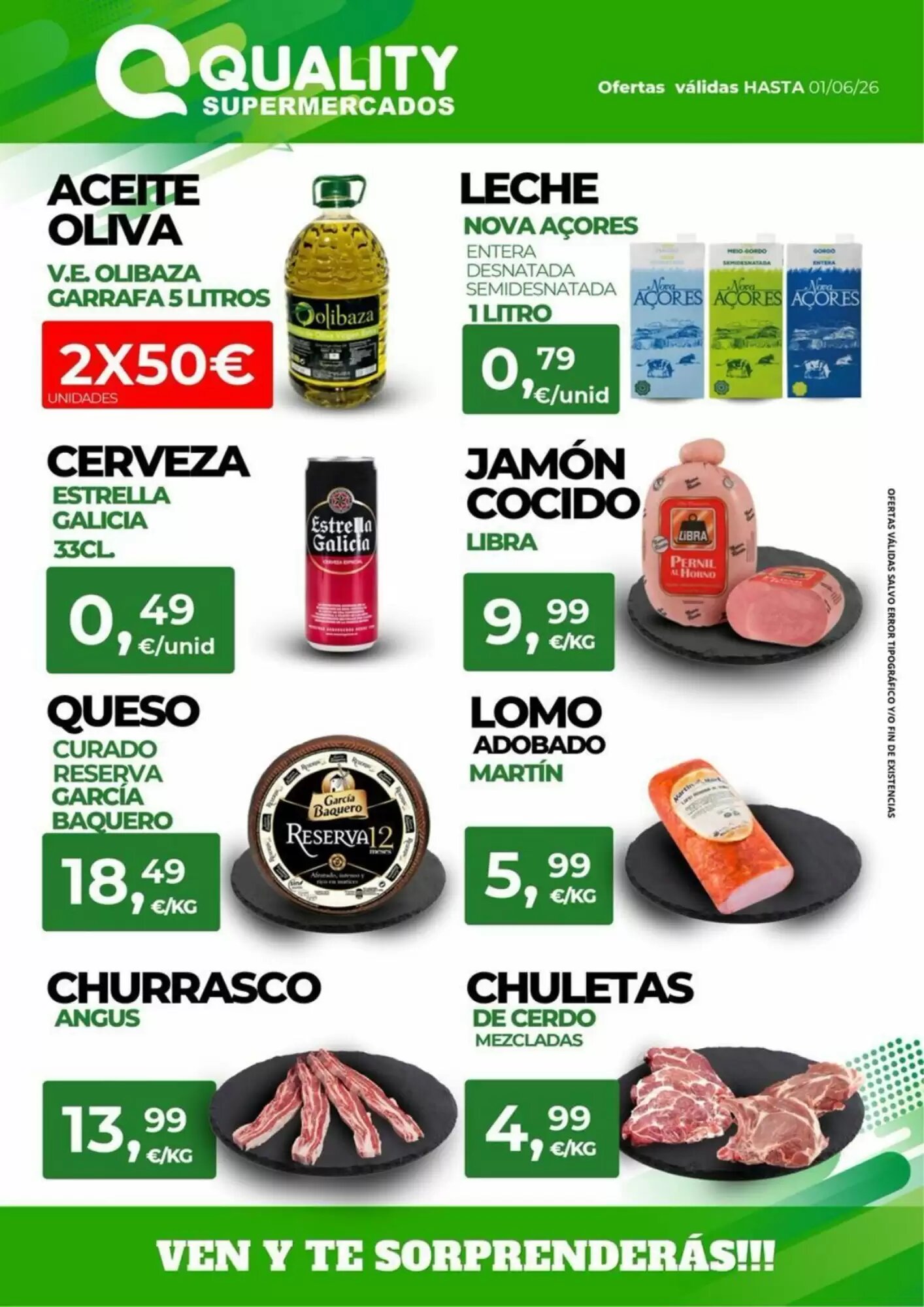 Folleto promocional de Quality Supermercados válido desde el 12/05/2026 - Página 1.