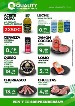 Folleto promocional de Quality Supermercados válido desde el 12/05/2026