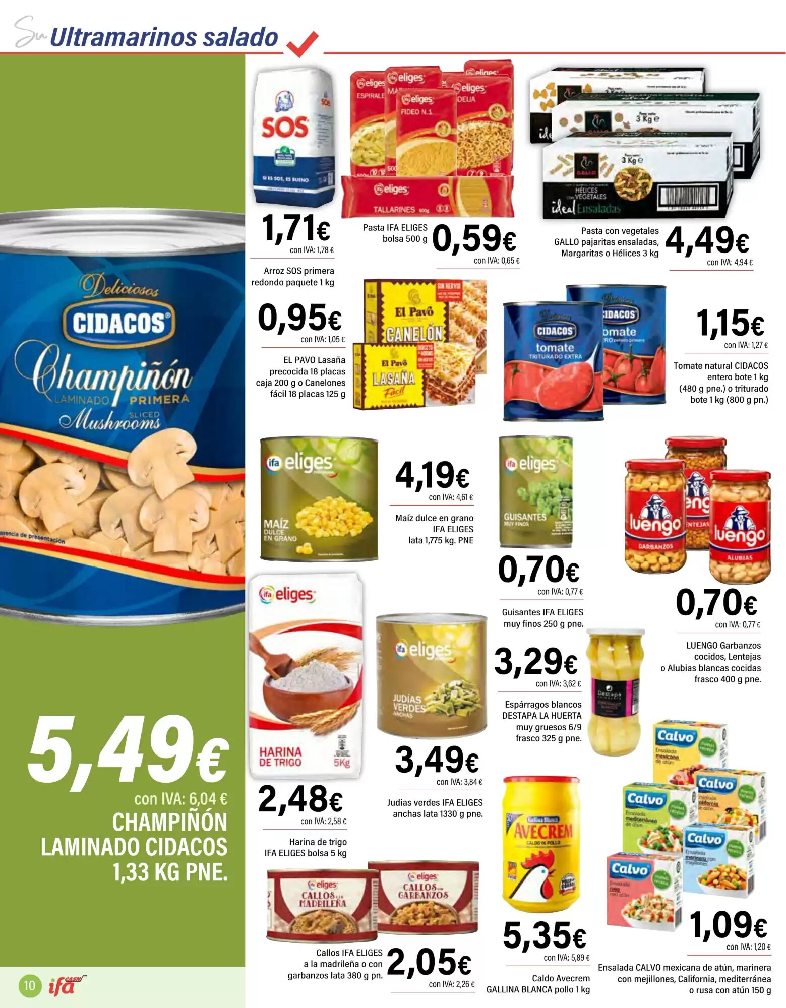 Folleto promocional de Cash Ifa válido desde el 13/05/2026 - Página 10.