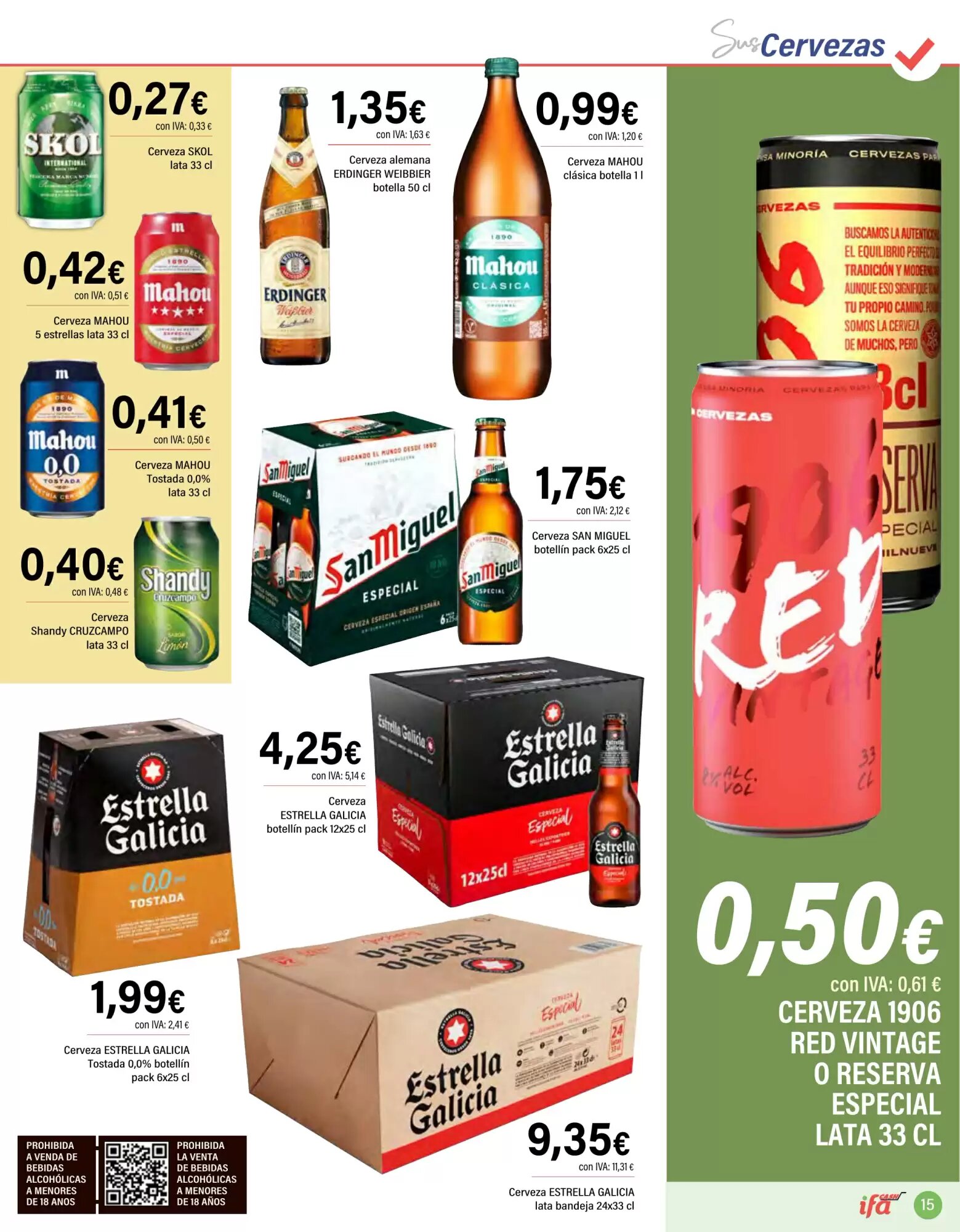 Folleto promocional de Cash Ifa válido desde el 13/05/2026 - Página 15.