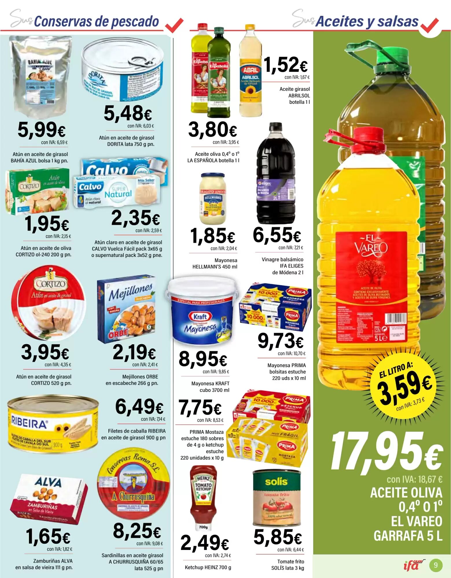 Folleto promocional de Cash Ifa válido desde el 13/05/2026 - Página 9.