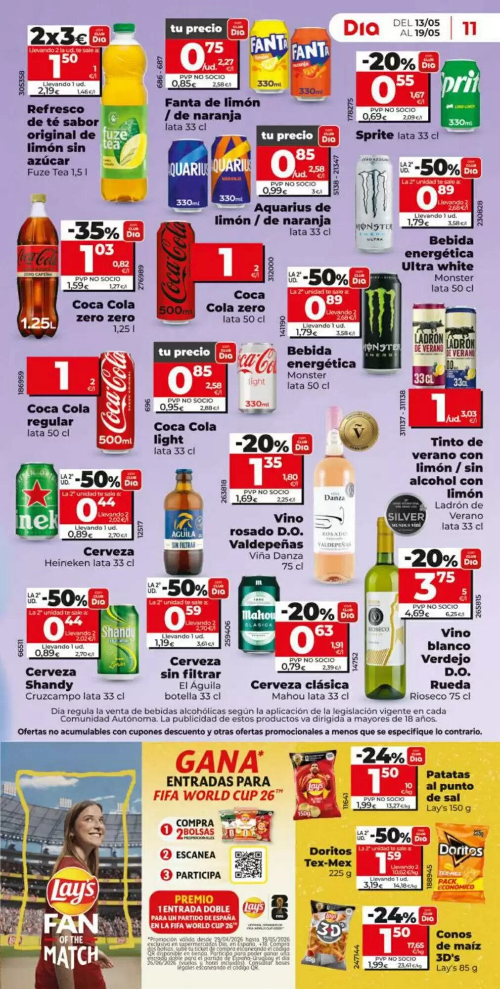 Folleto promocional de Dia válido desde el 13/05/2026 - Página 11.
