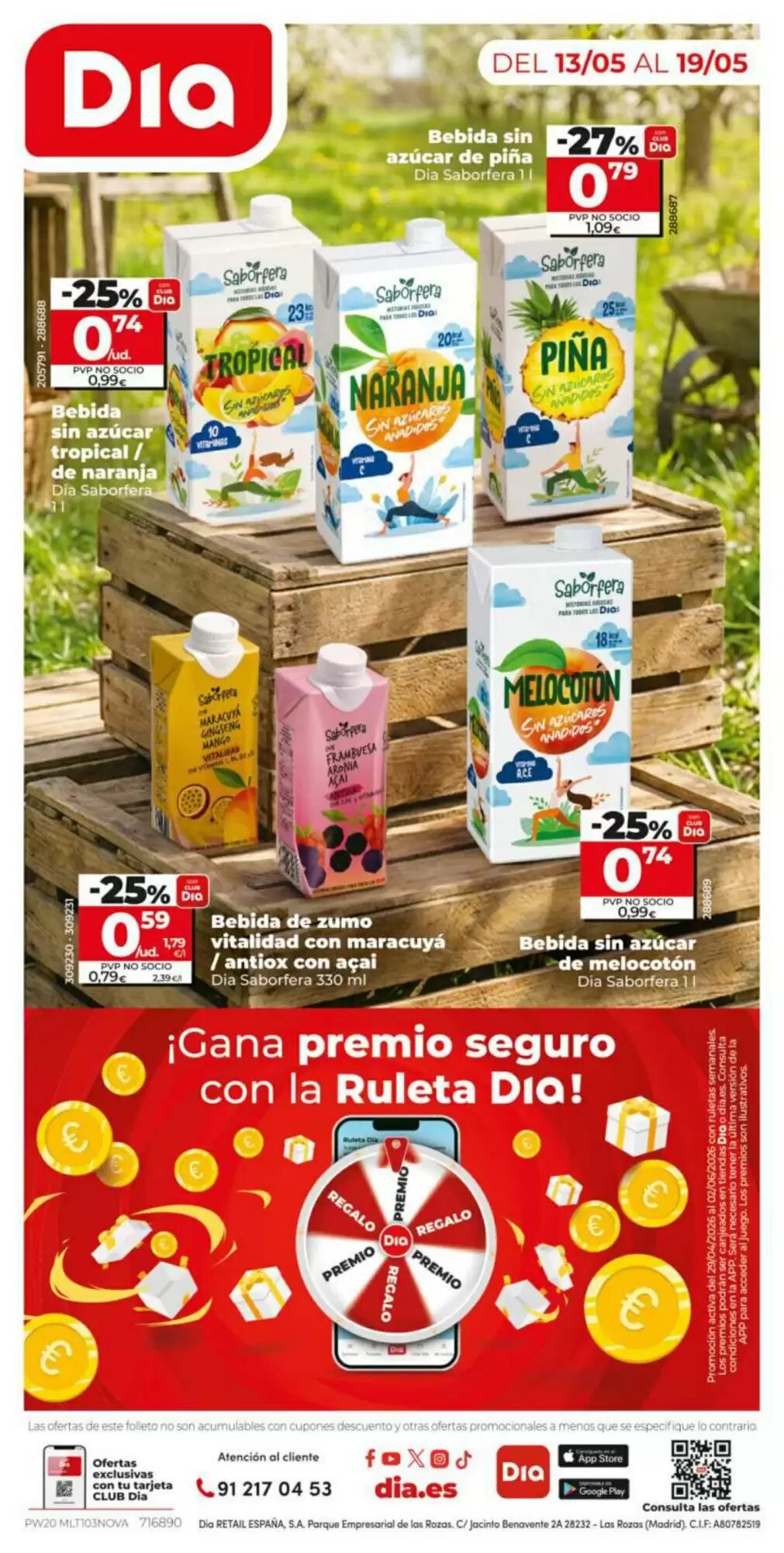 Folleto promocional de Dia válido desde el 13/05/2026 - Página 12.