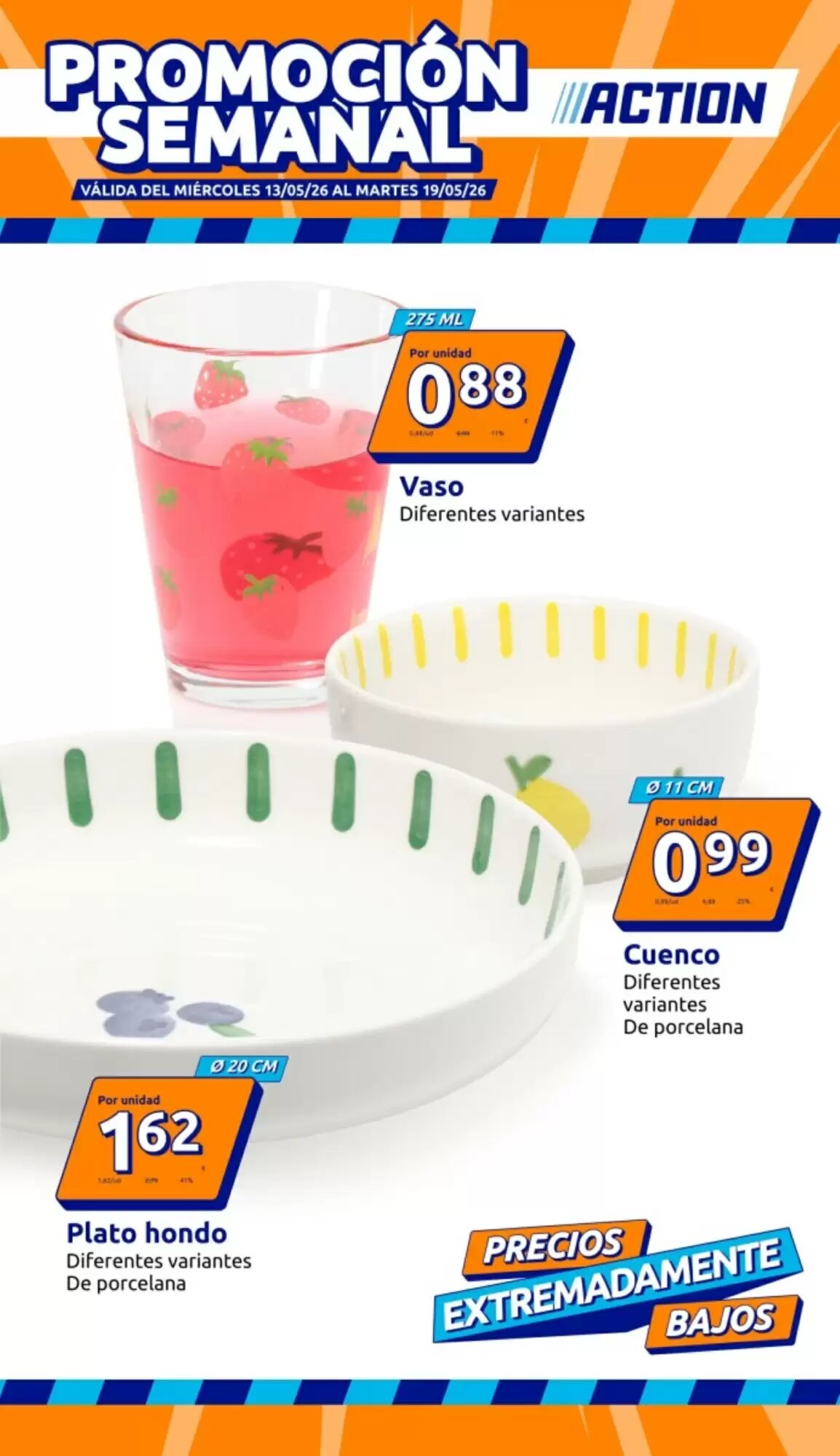 Folleto promocional de Action válido desde el 13/05/2026 - Página 1.