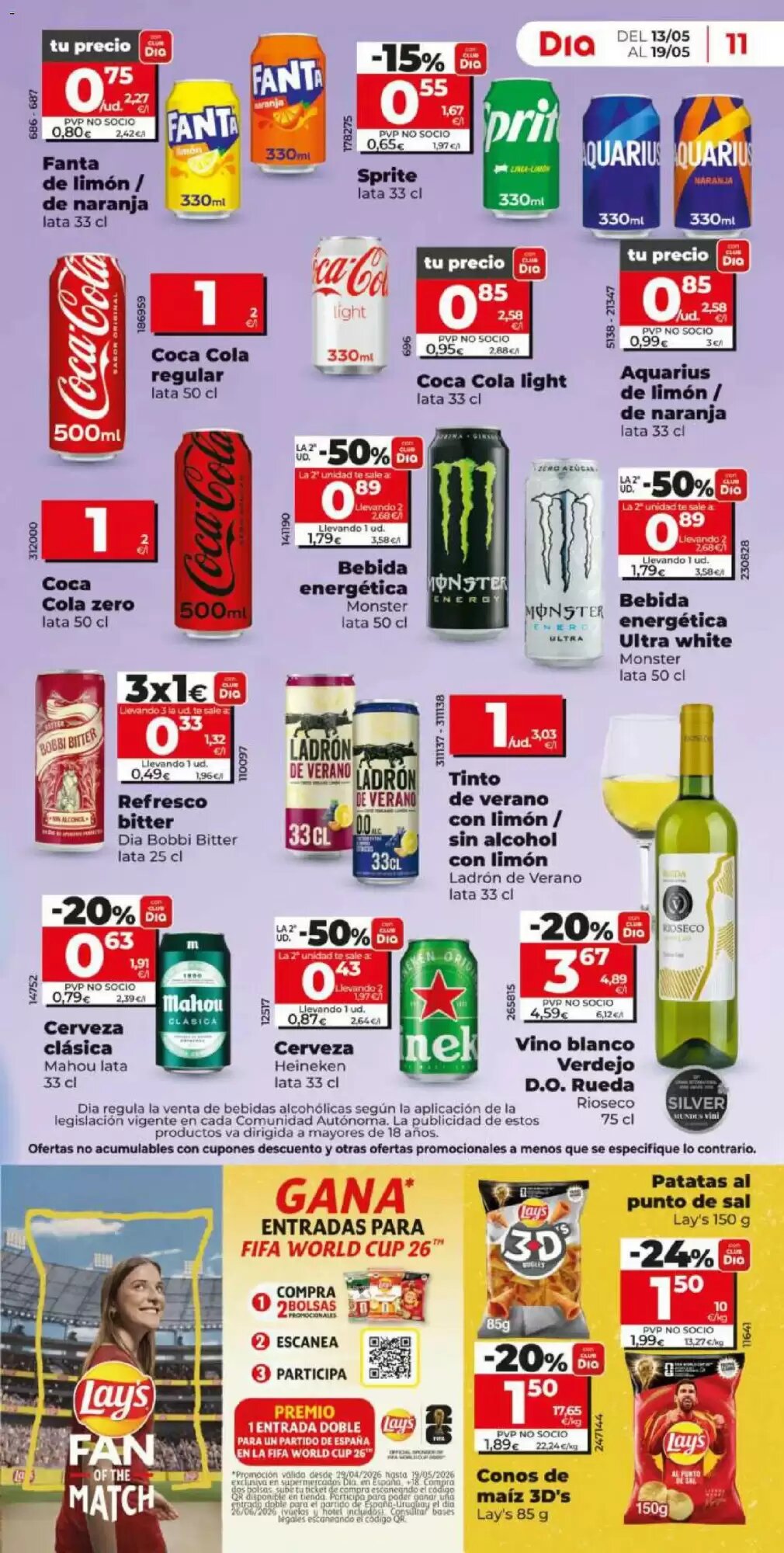 Folleto promocional de Dia válido desde el 13/05/2026 - Página 11.