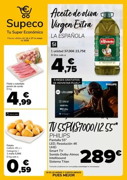 Folleto promocional de Supeco válido desde el 14/05/2026