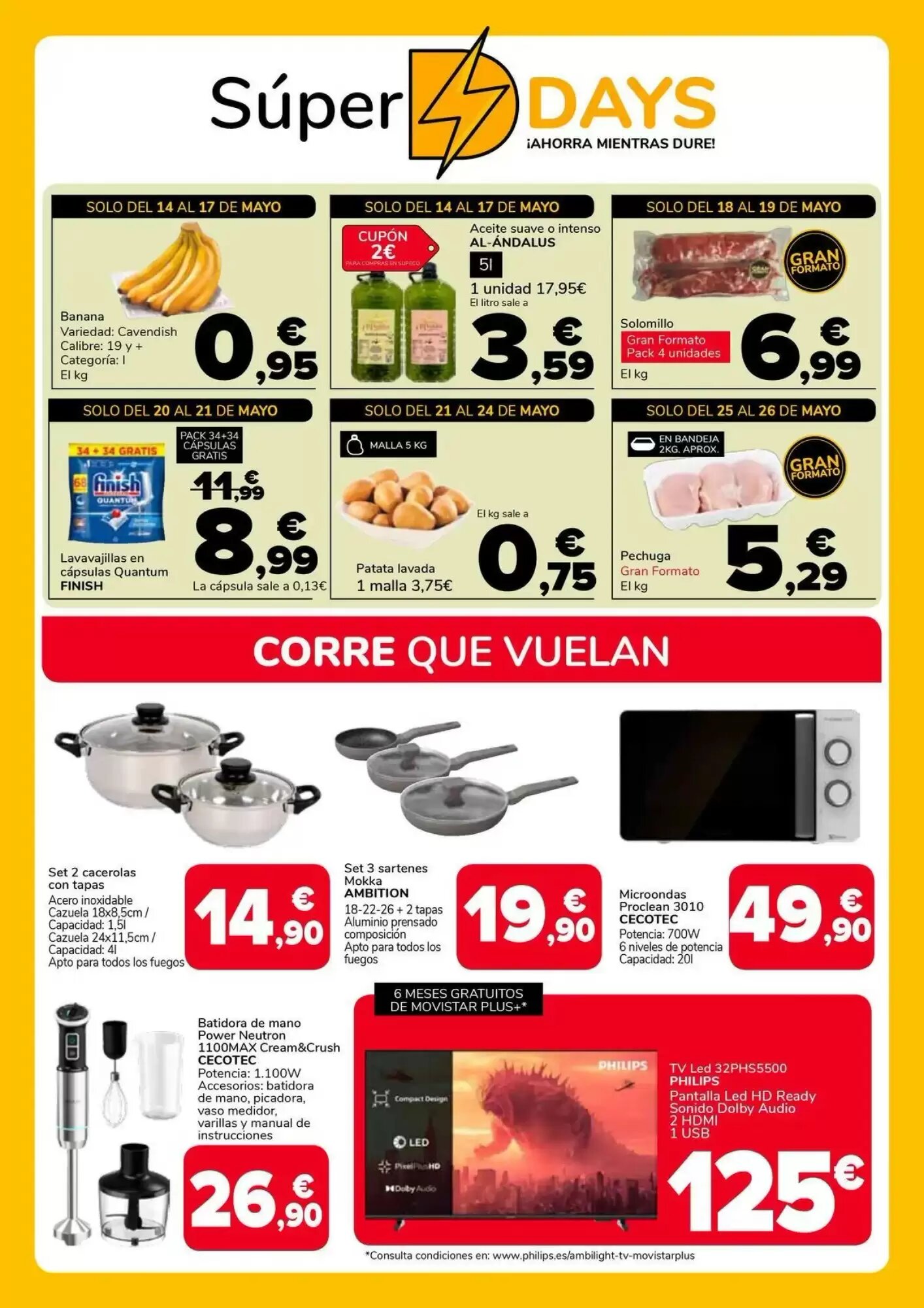Folleto promocional de Supeco válido desde el 14/05/2026 - Página 3.