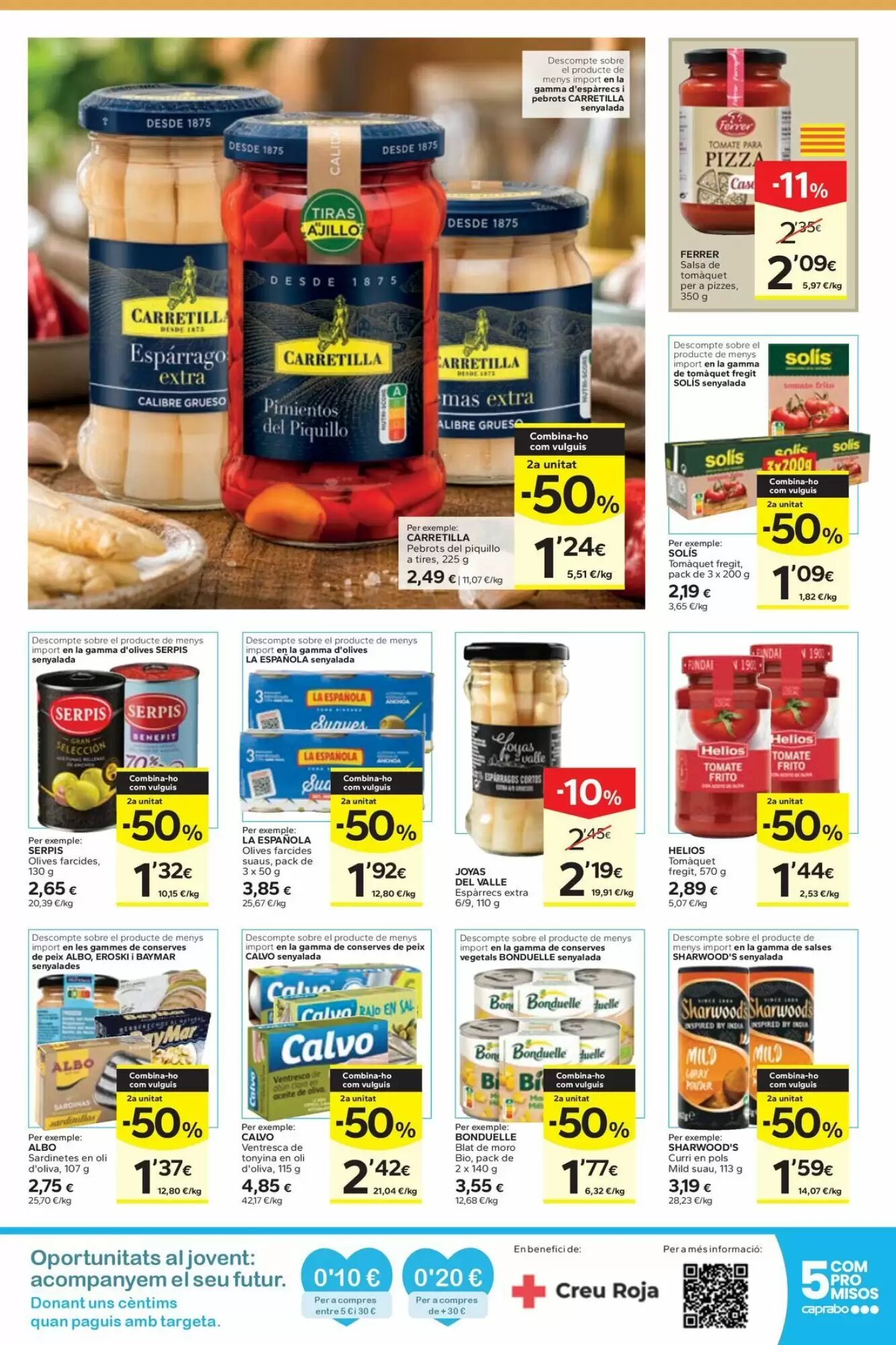 Folleto promocional de Caprabo válido desde el 14/05/2026 - Página 11.