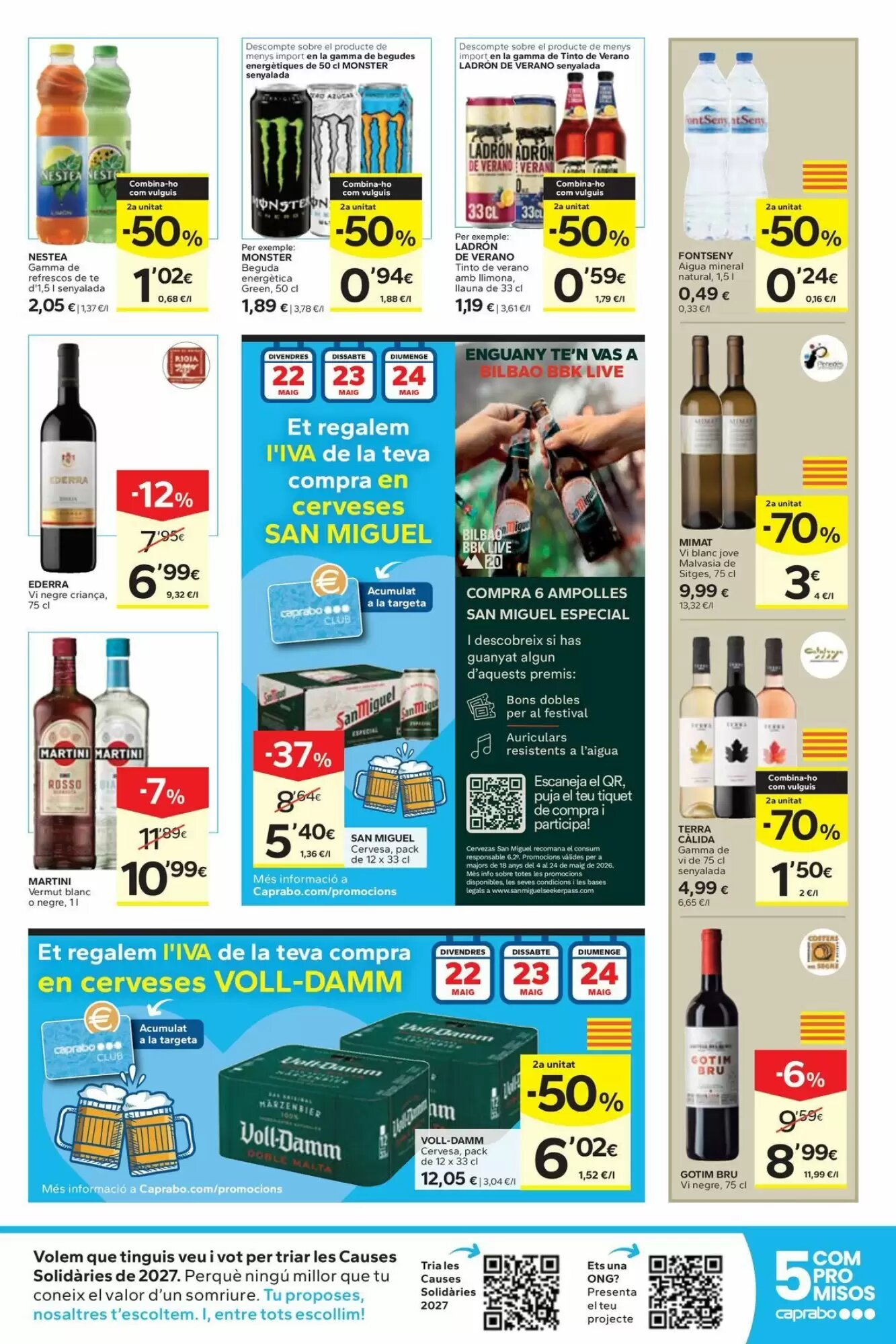 Folleto promocional de Caprabo válido desde el 14/05/2026 - Página 13.