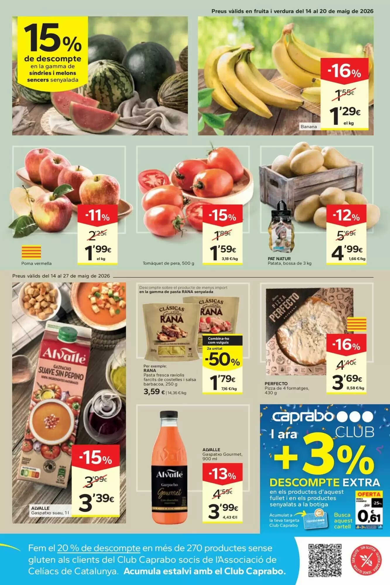 Folleto promocional de Caprabo válido desde el 14/05/2026 - Página 5.