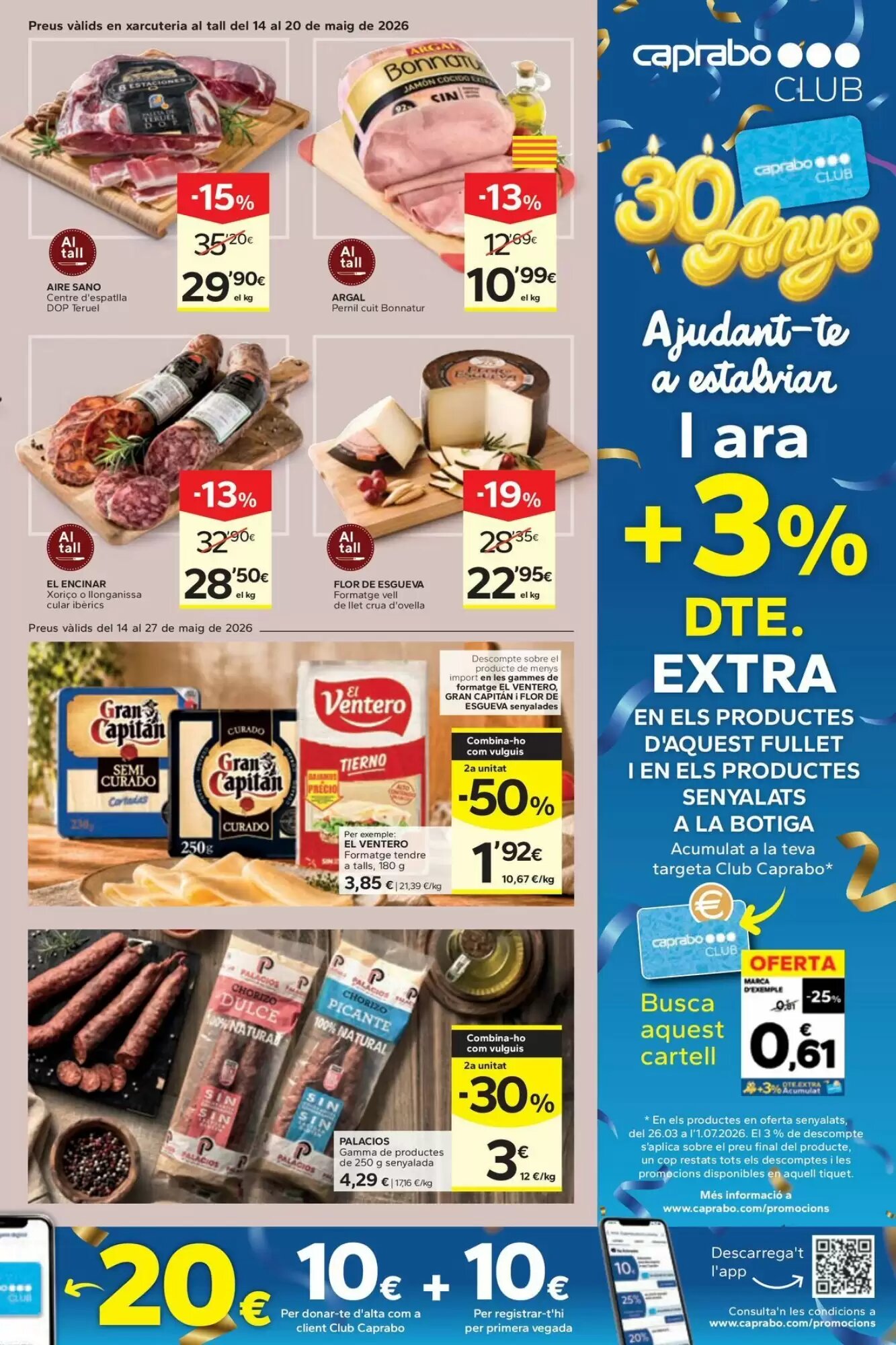 Folleto promocional de Caprabo válido desde el 14/05/2026 - Página 7.