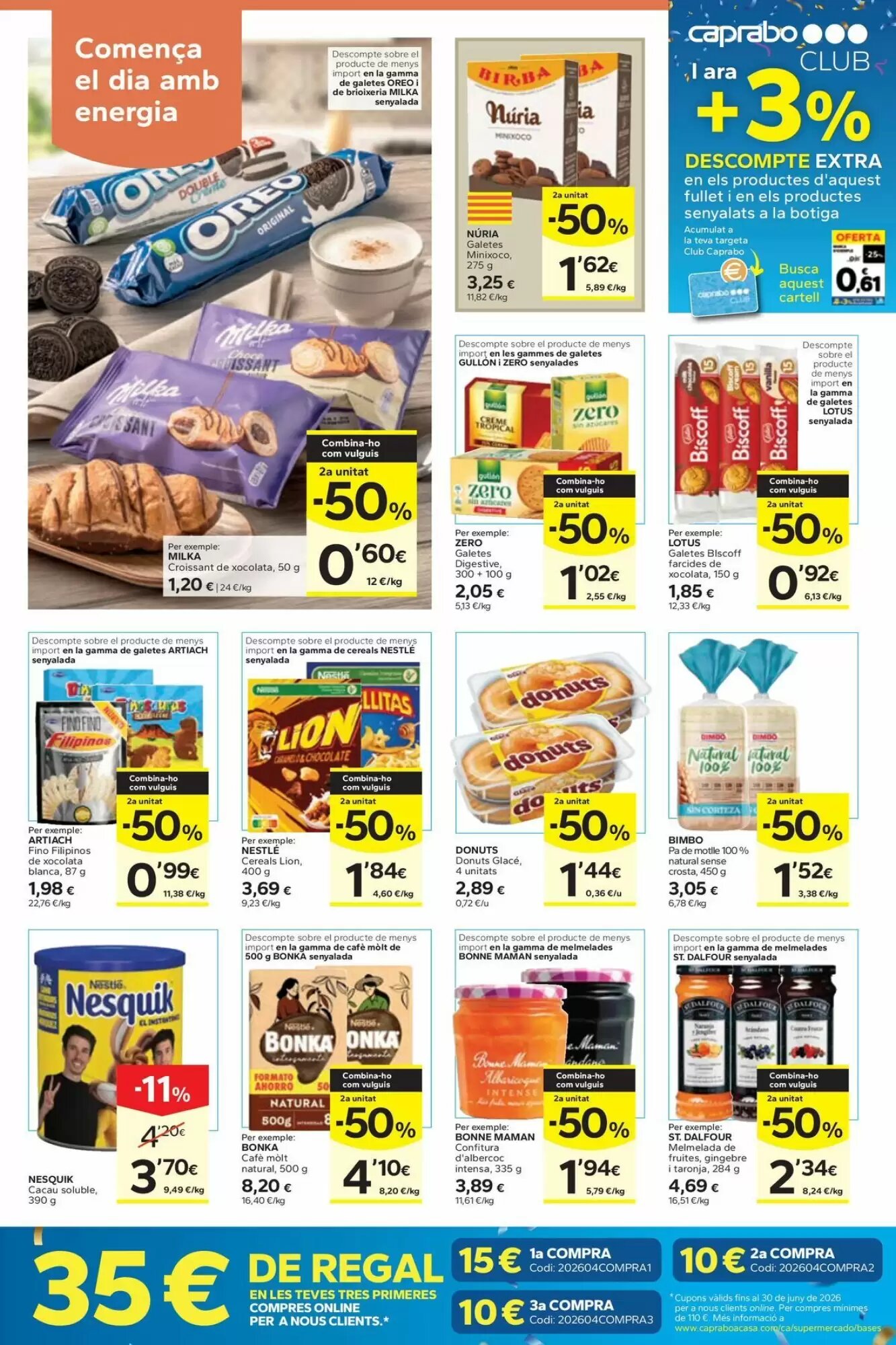 Folleto promocional de Caprabo válido desde el 14/05/2026 - Página 9.