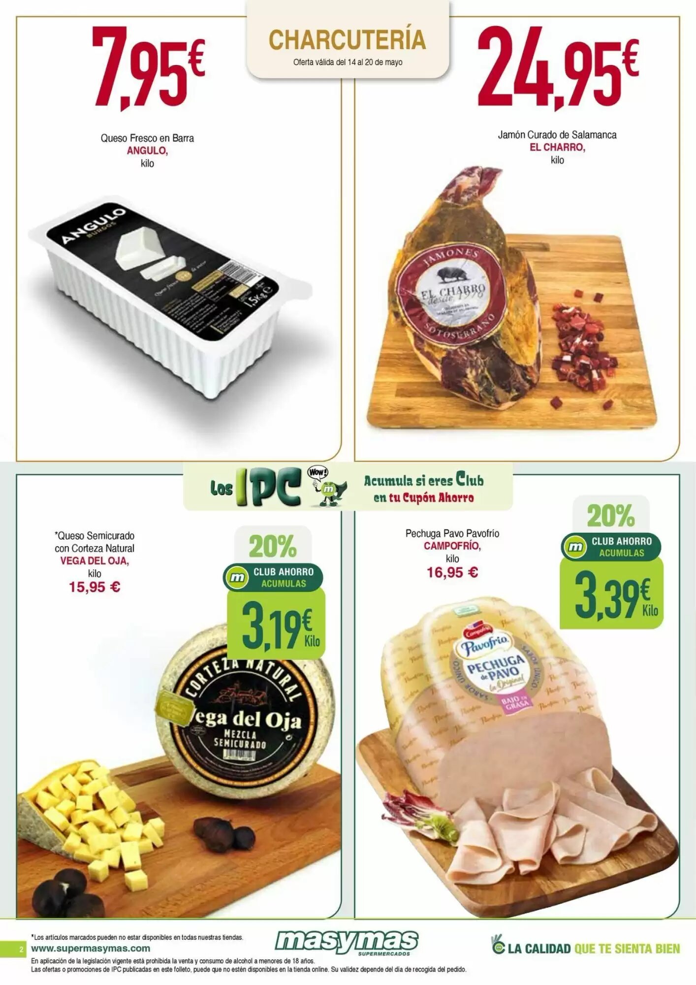Folleto promocional de Masymas válido desde el 14/05/2026 - Página 2.