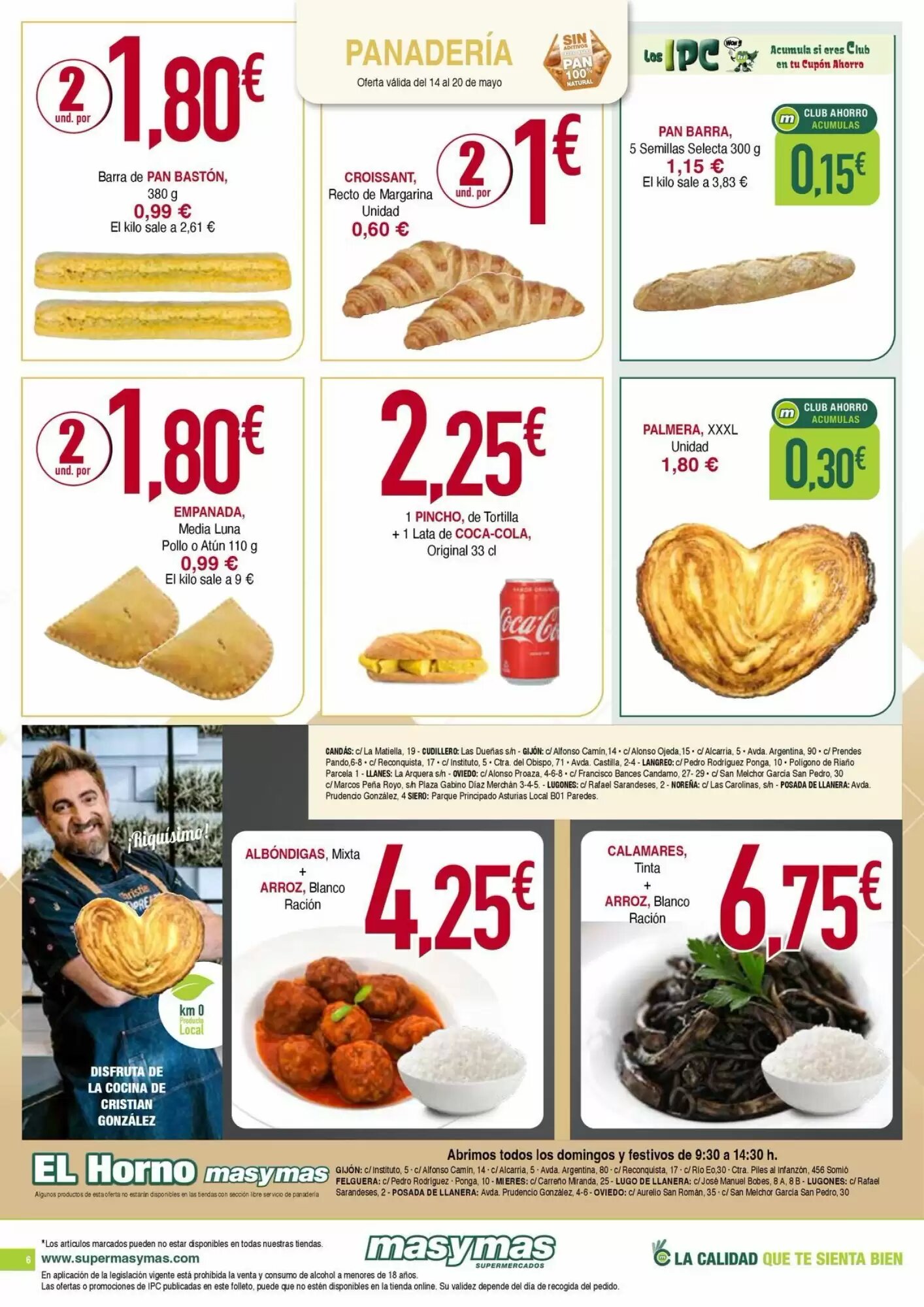 Folleto promocional de Masymas válido desde el 14/05/2026 - Página 6.