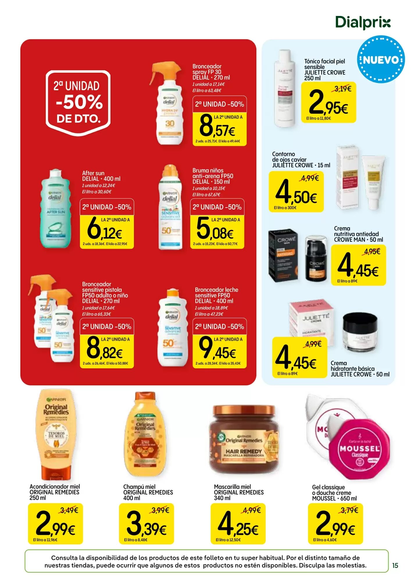 Folleto promocional de Dialprix válido desde el 14/05/2026 - Página 15.