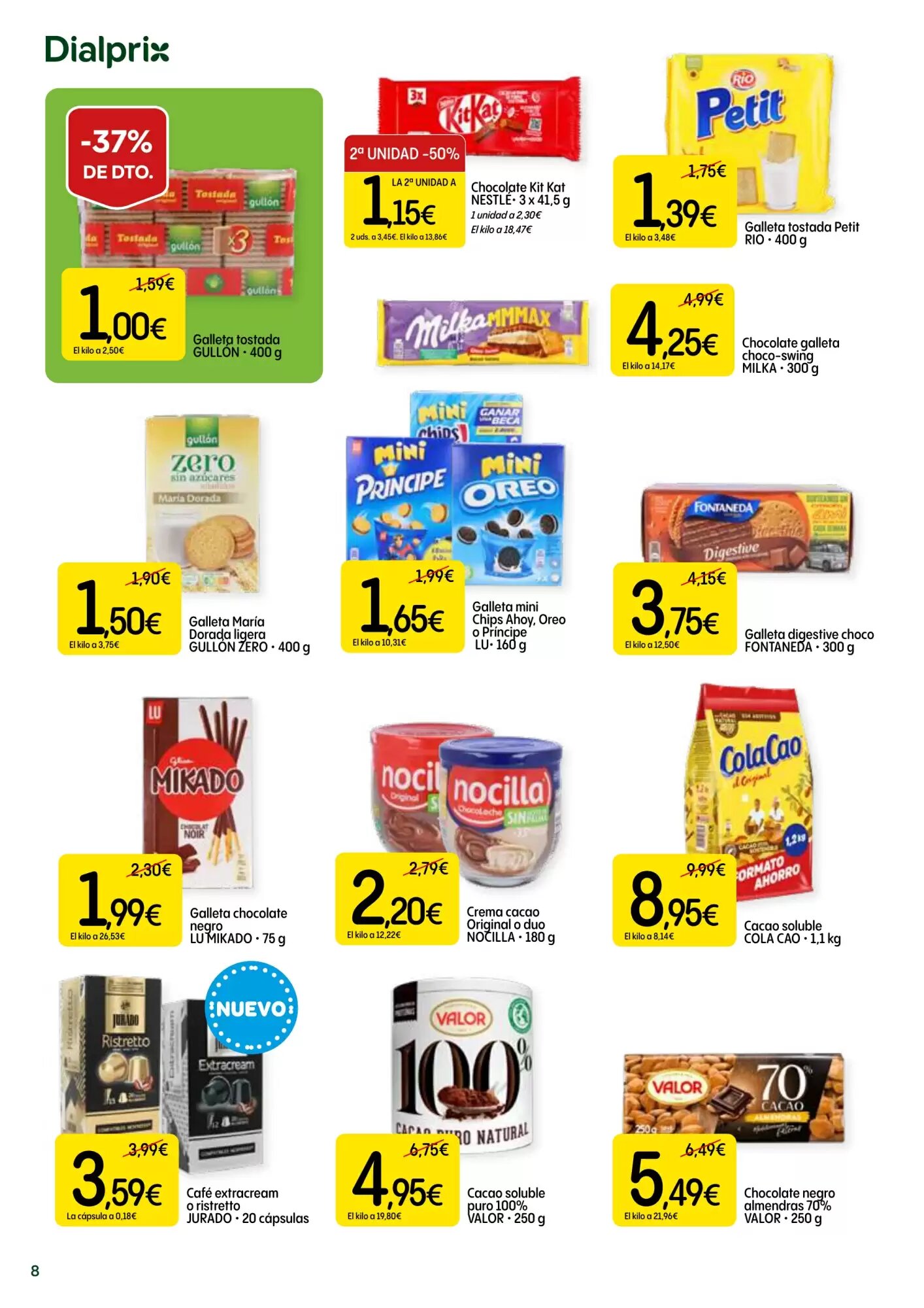 Folleto promocional de Dialprix válido desde el 14/05/2026 - Página 8.