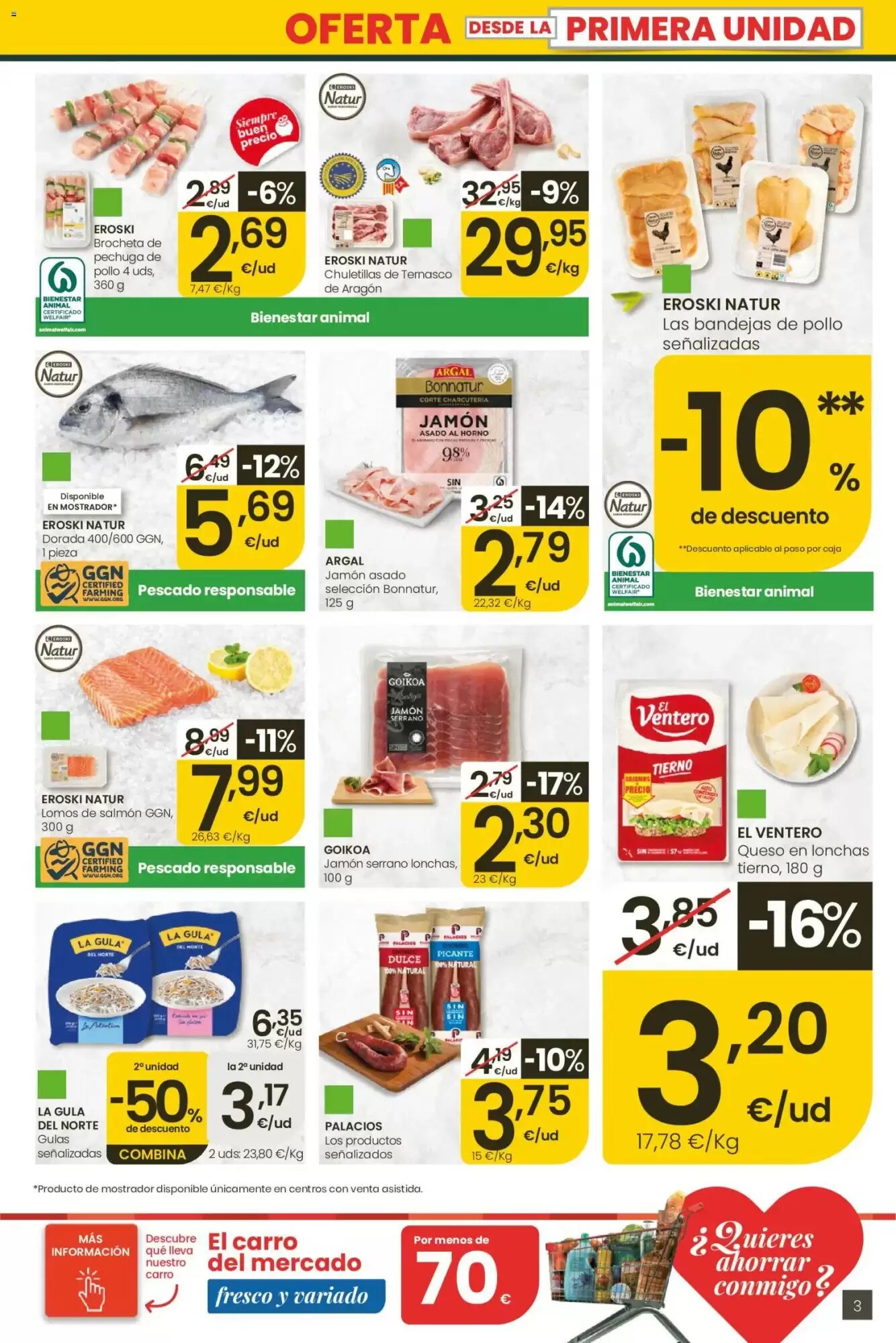 Folleto promocional de Eroski válido desde el 14/05/2026 - Página 3.