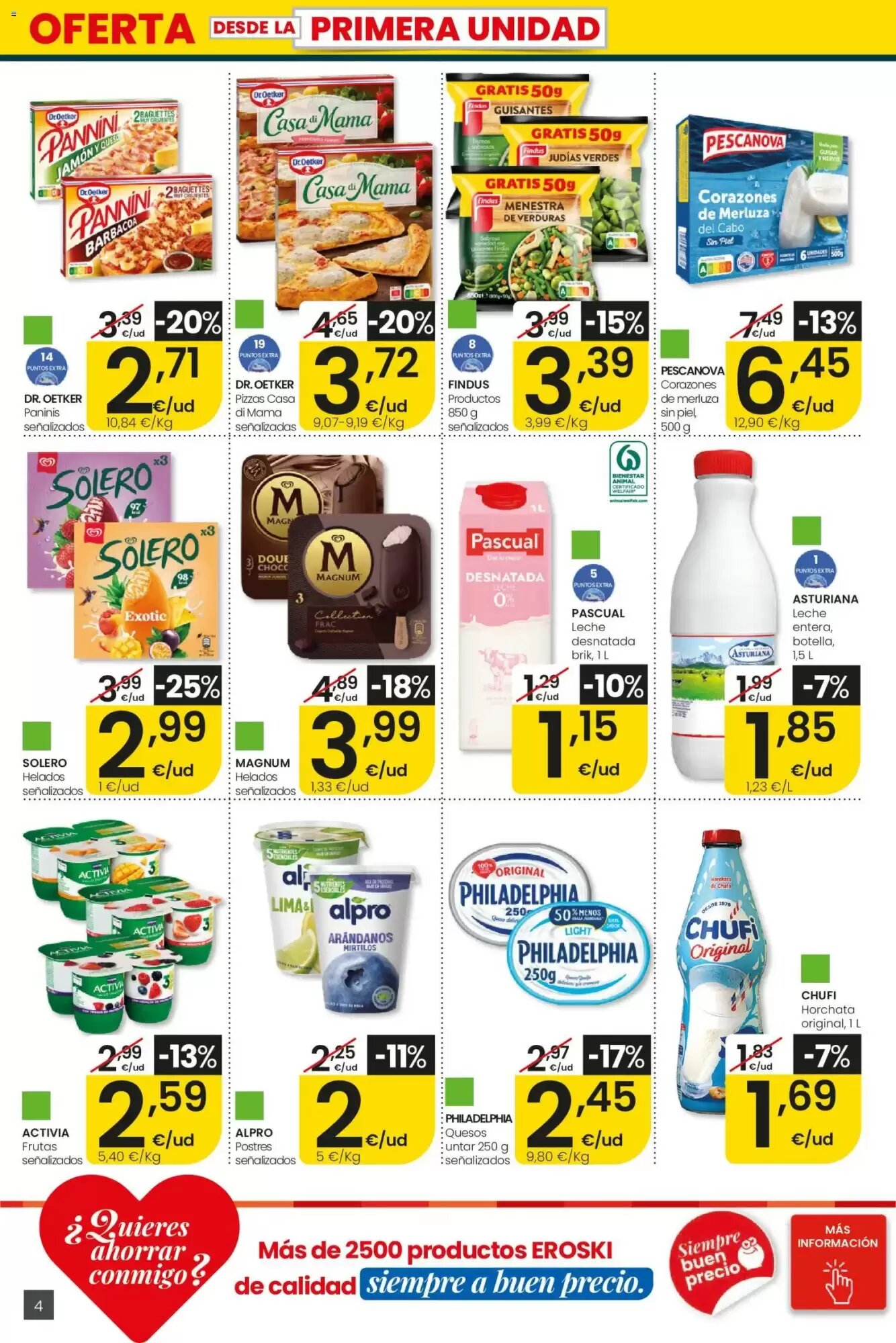 Folleto promocional de Eroski válido desde el 14/05/2026 - Página 4.