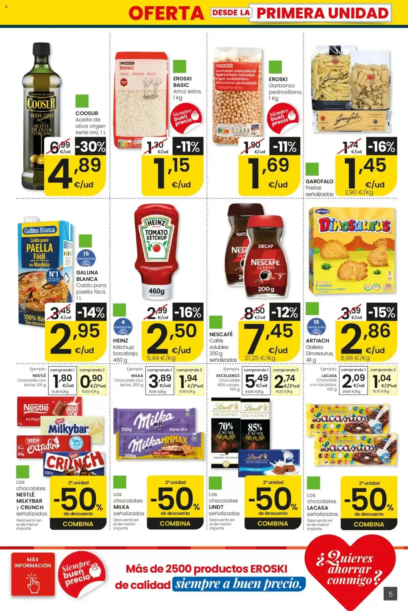 Folleto promocional de Eroski válido desde el 14/05/2026 - Página 5.