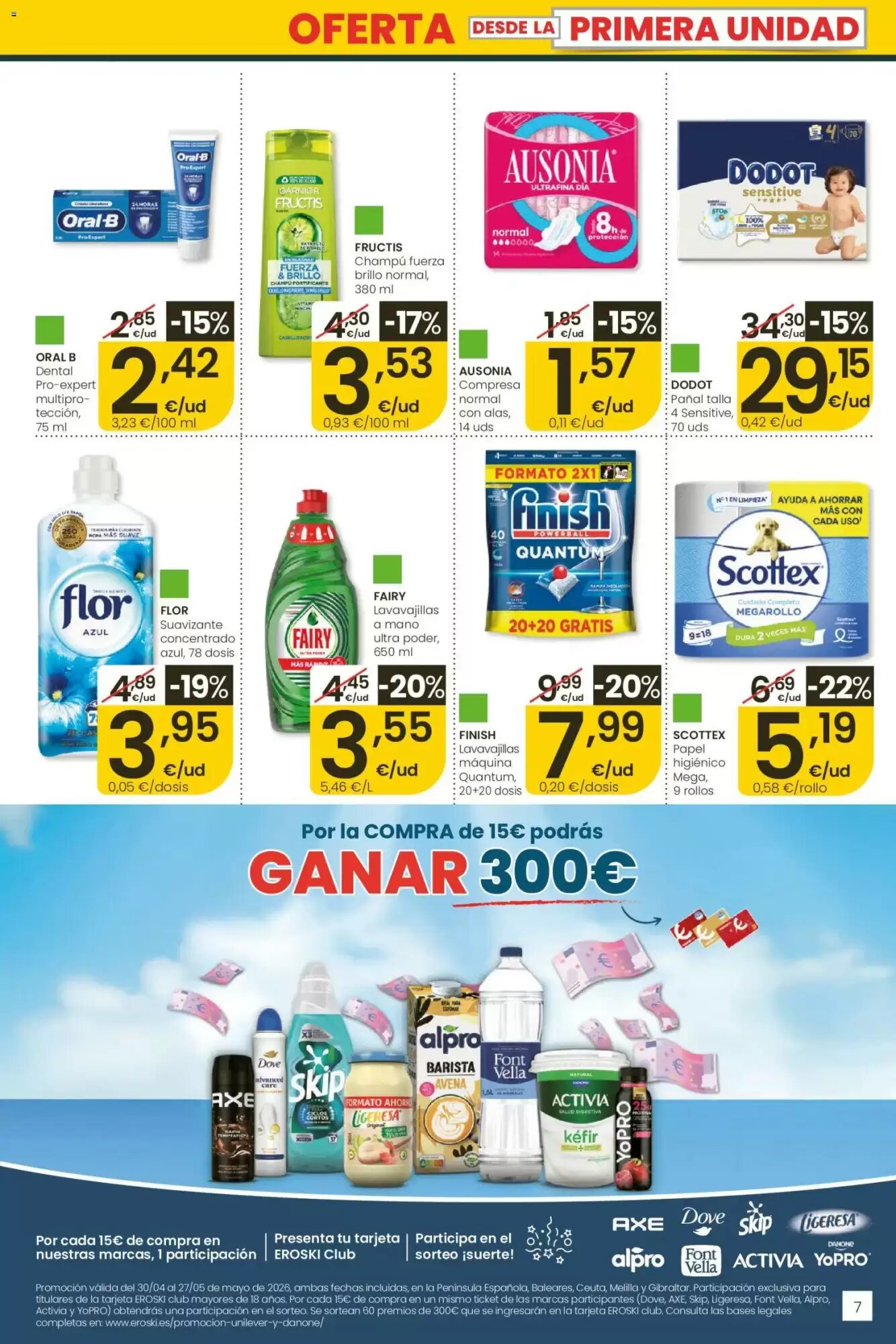 Folleto promocional de Eroski válido desde el 14/05/2026 - Página 7.
